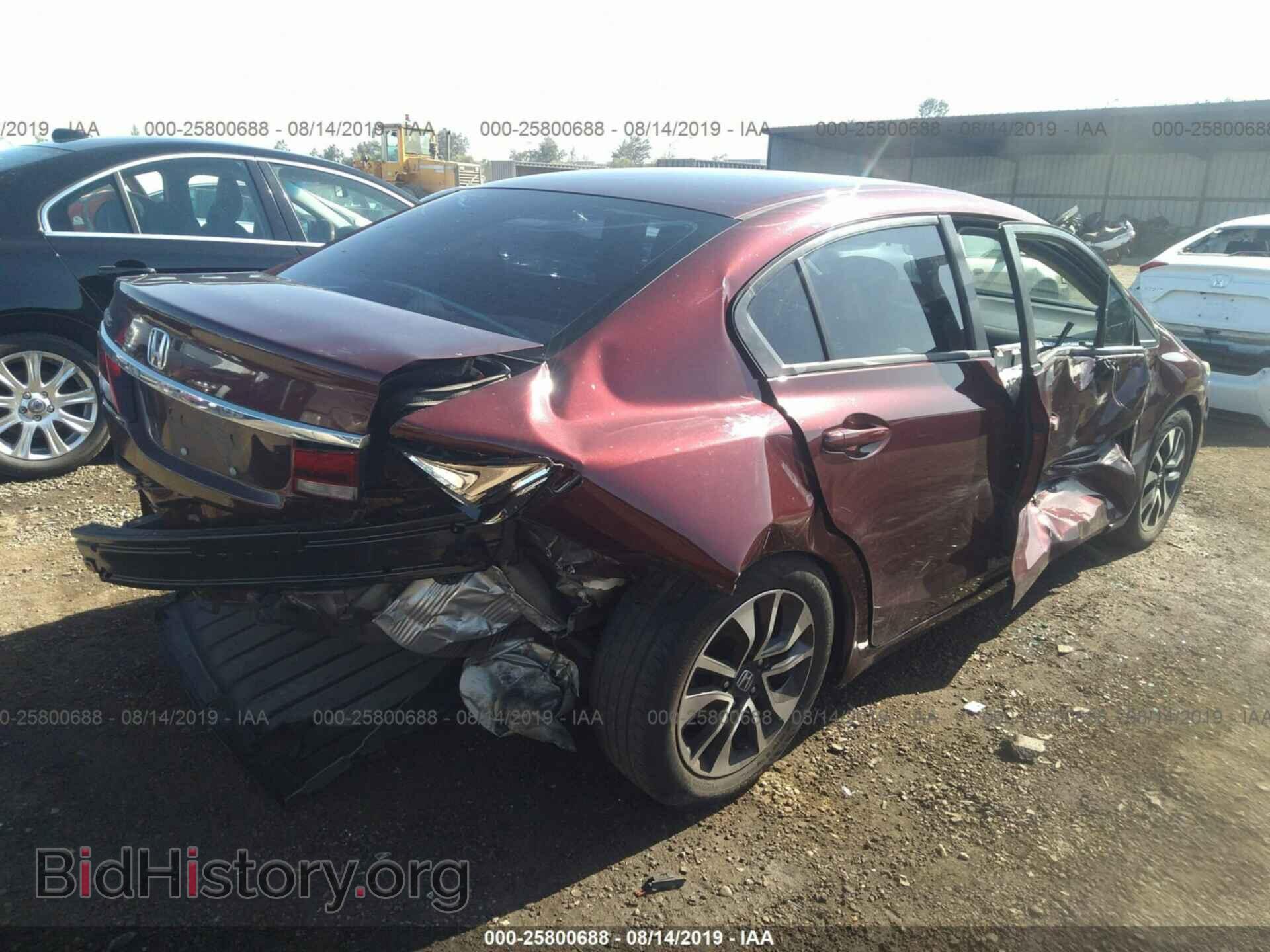2013 HONDA CIVIC - VIN: 19XFB2F98DE278101 - Фото 6