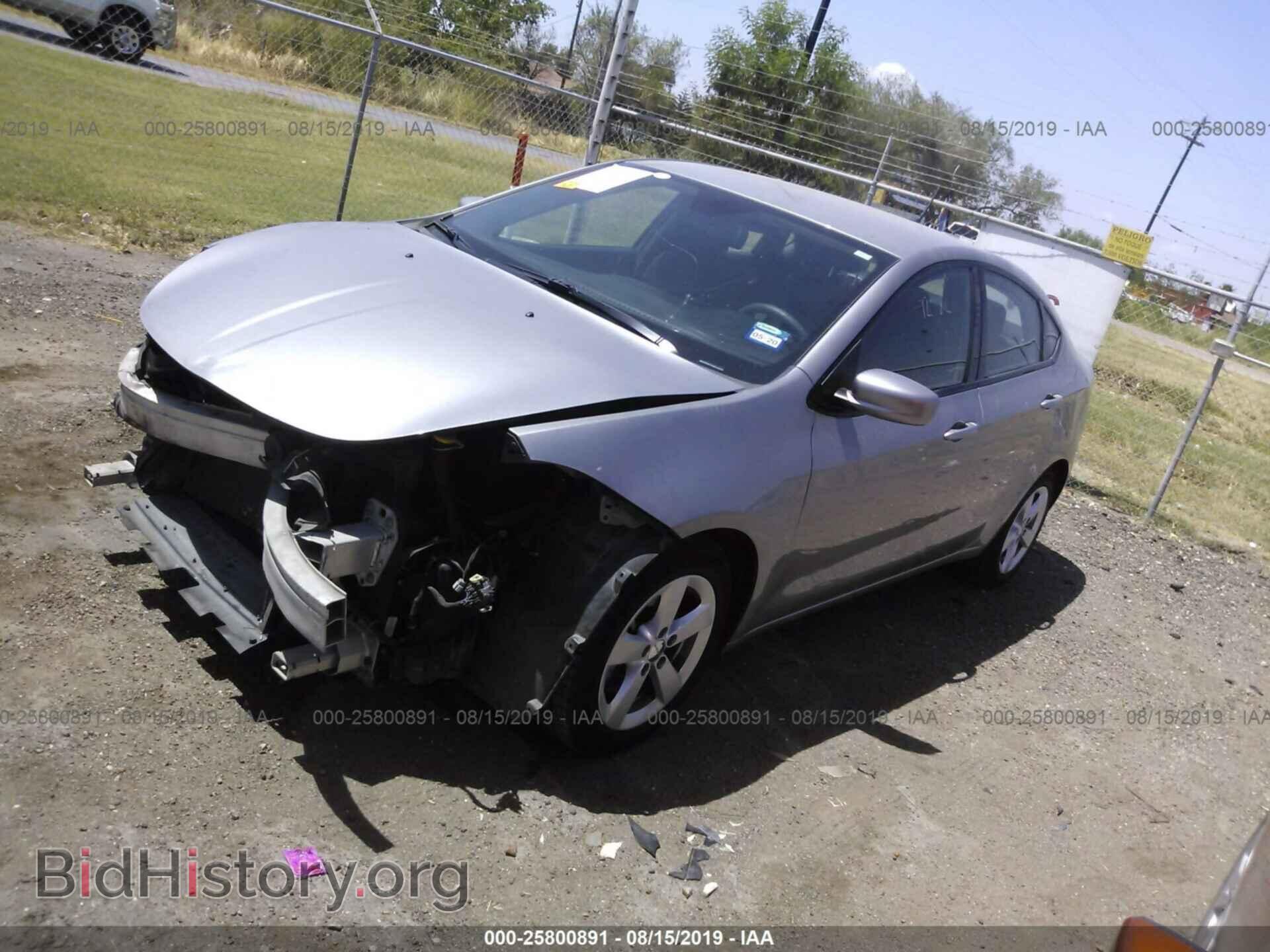 2015 DODGE DART - VIN: 1C3CDFBB2FD306335 - Фото 2