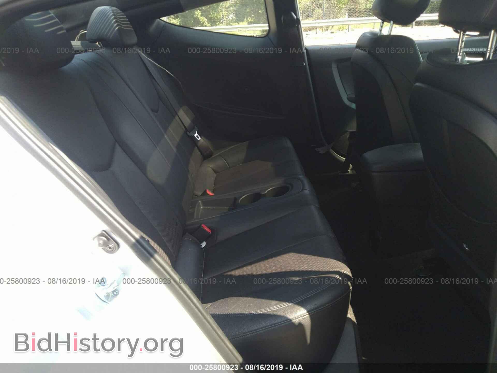 2013 HYUNDAI VELOSTER - VIN: KMHTC6AE2DU117171 - Фото 8