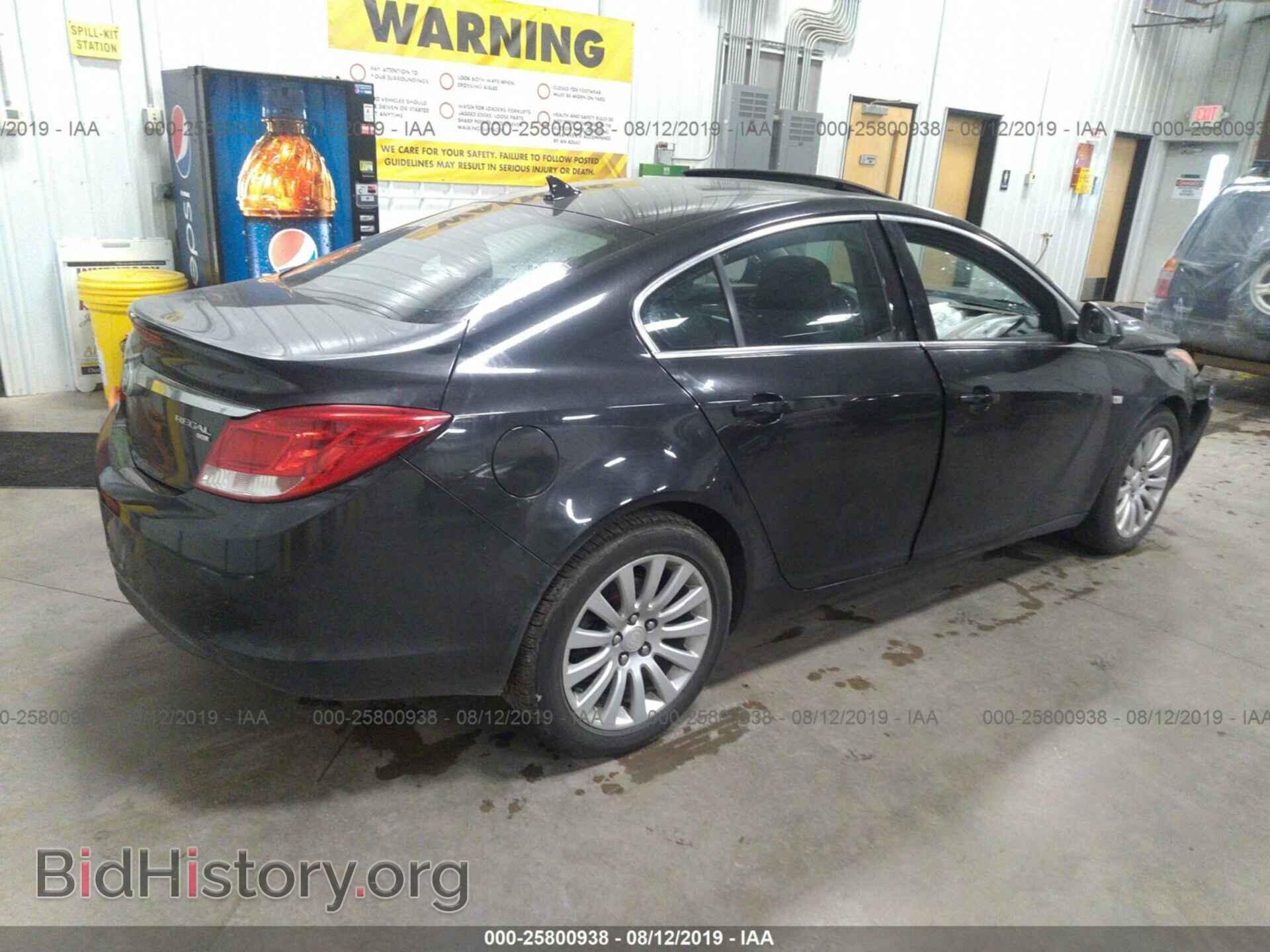 2011 BUICK REGAL - VIN: W04GU5GC1B1010821 - Фото 4