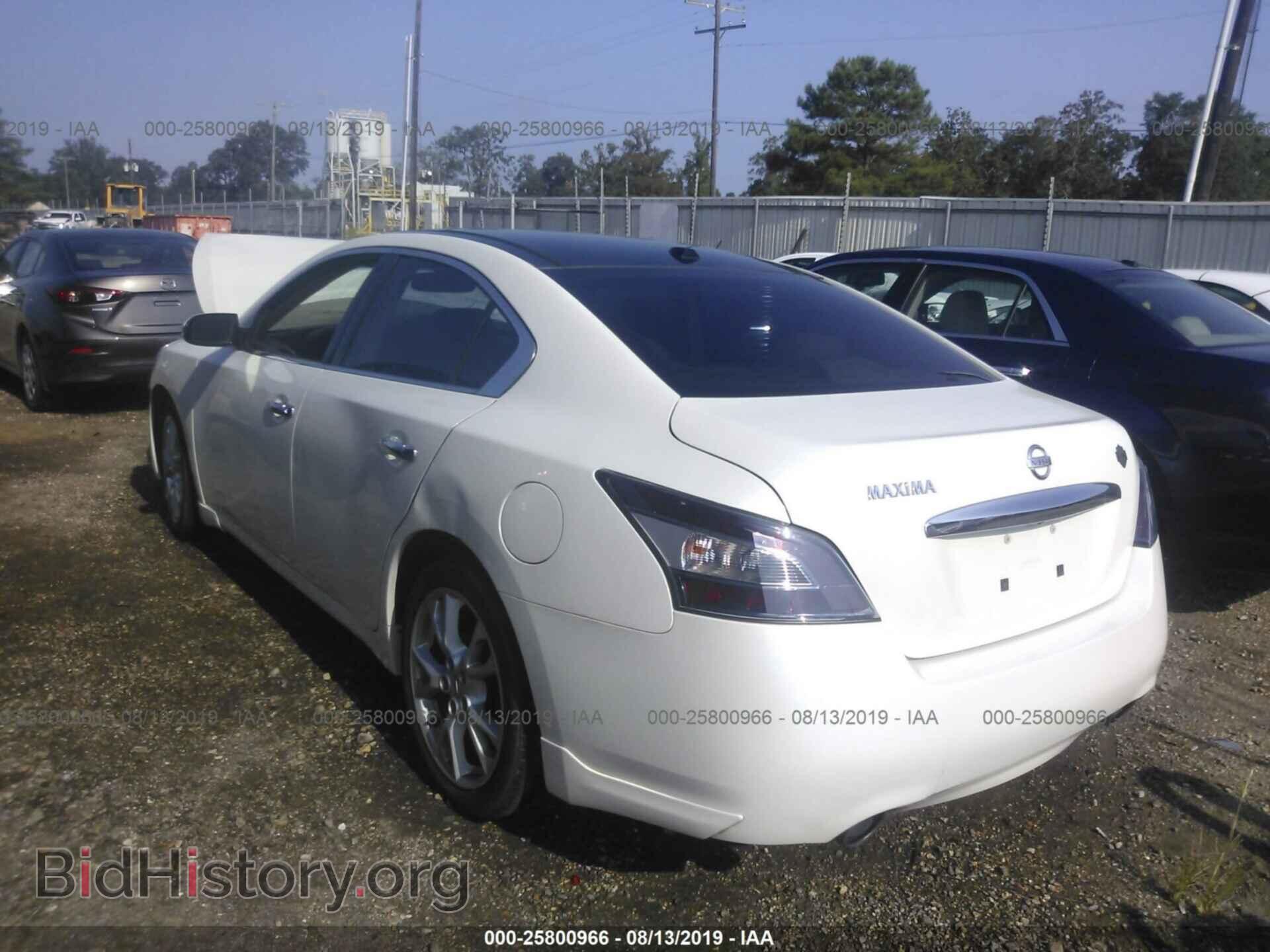 2013 NISSAN MAXIMA - VIN: 1N4AA5AP4DC843834 - Фото 3