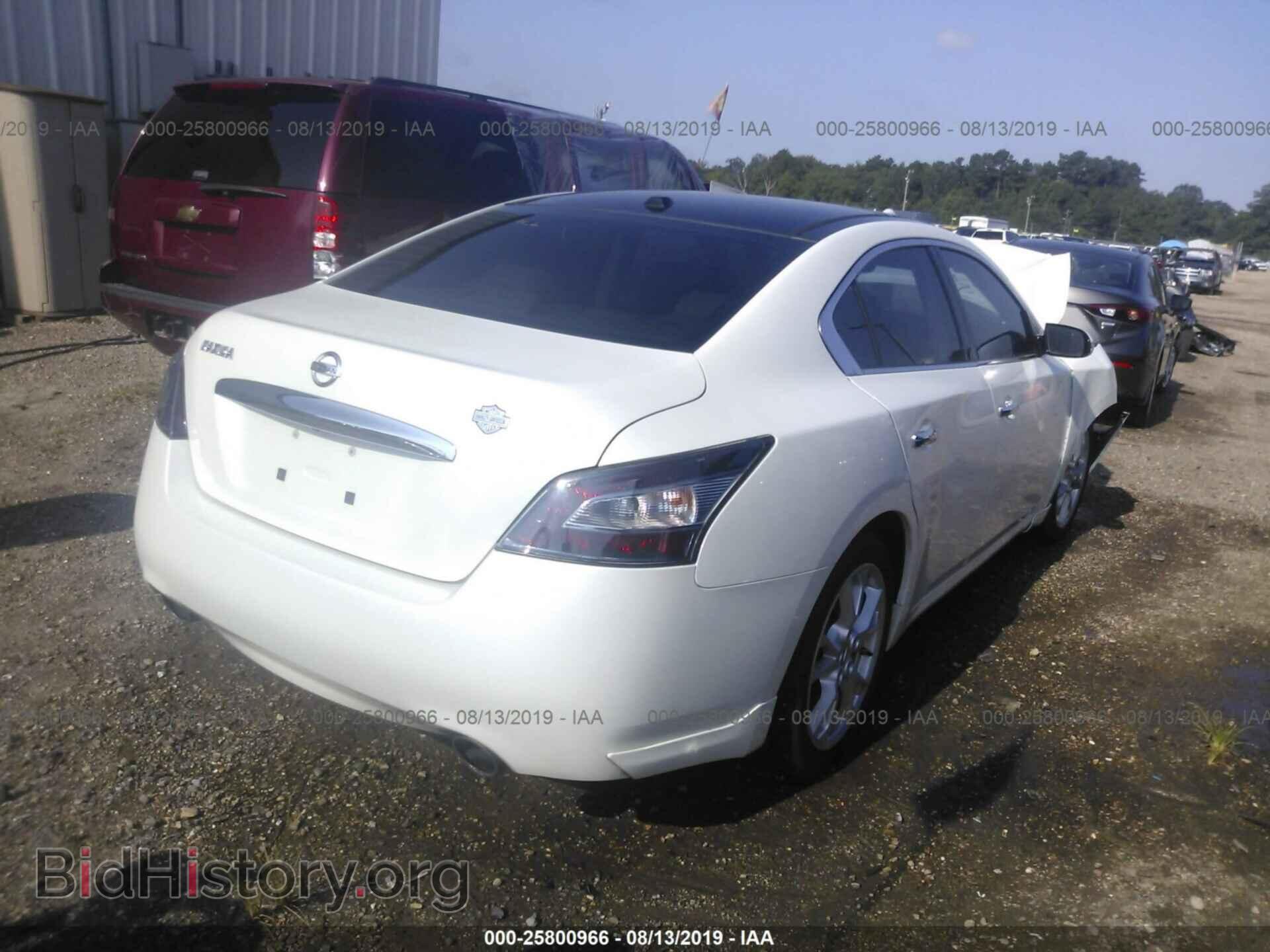 2013 NISSAN MAXIMA - VIN: 1N4AA5AP4DC843834 - Фото 4