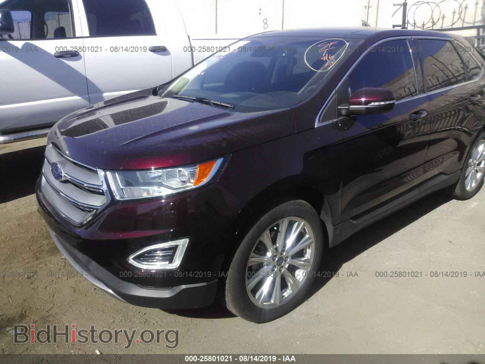 2018 FORD EDGE - VIN: 2FMPK3K97JBC51969 - Фото 2