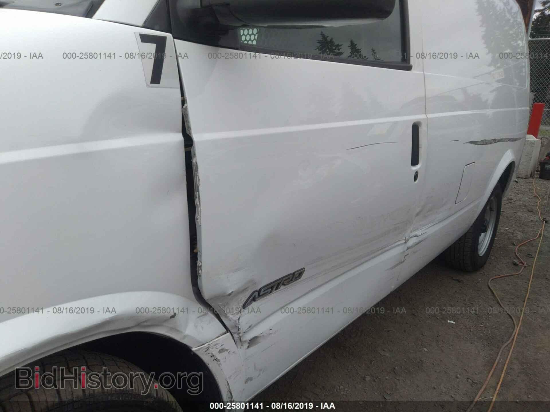 2000 CHEVROLET ASTRO - VIN: 1GCDM19W6YB163769 - Фото 6