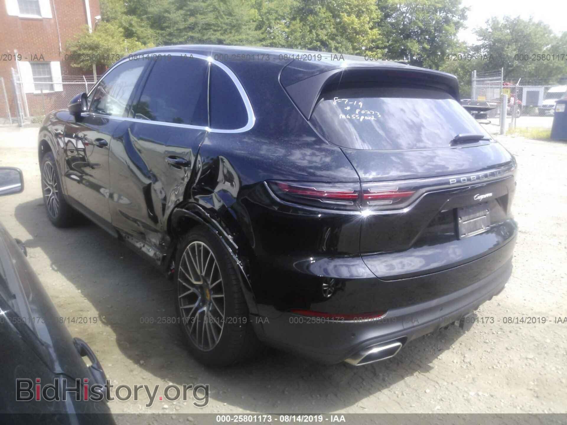 2019 PORSCHE CAYENNE - VIN: WP1AA2AY1KDA09205 - Фото 3