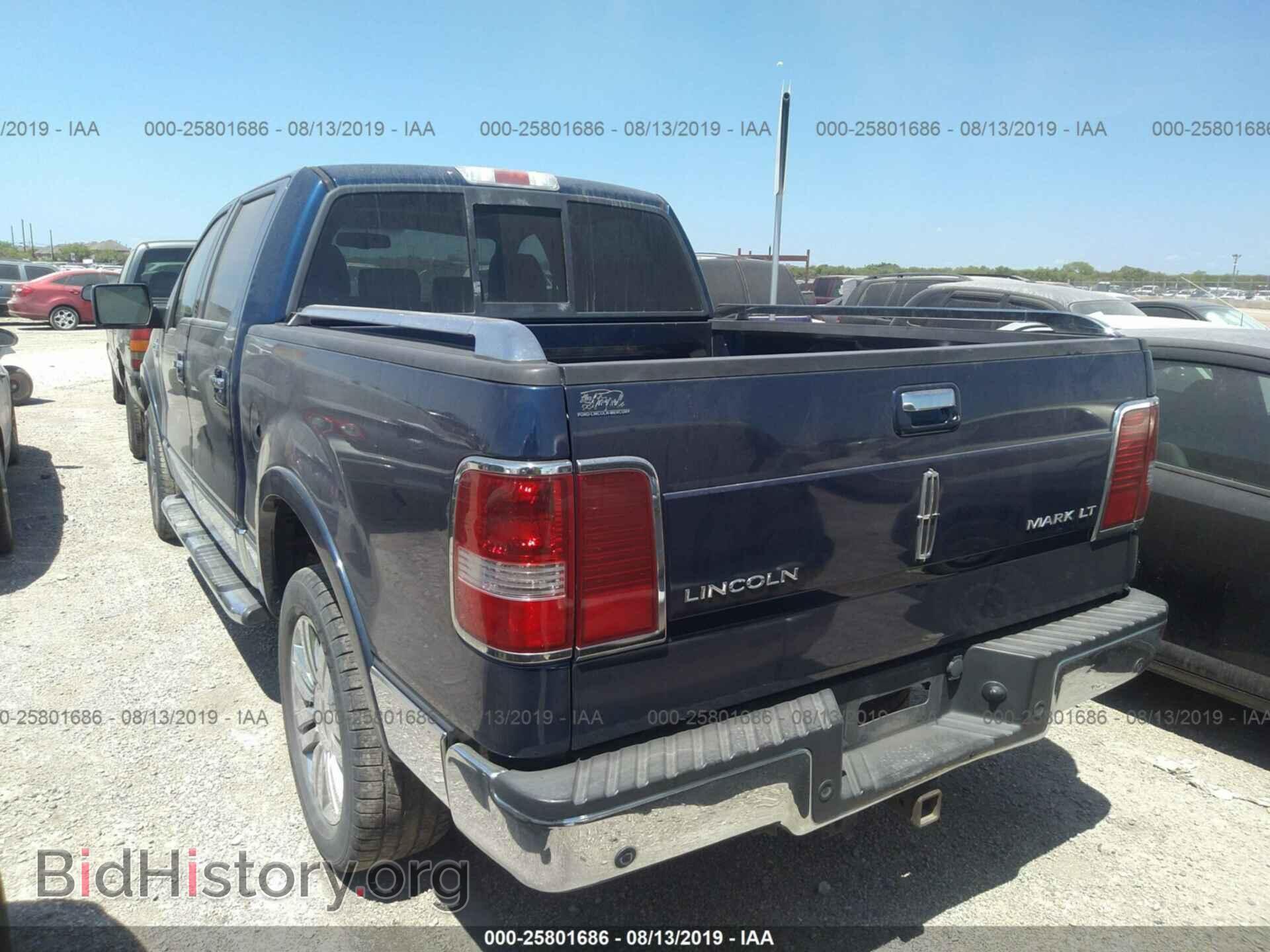 2007 LINCOLN MARK LT - VIN: 5LTPW18527FJ09552 - Фото 3