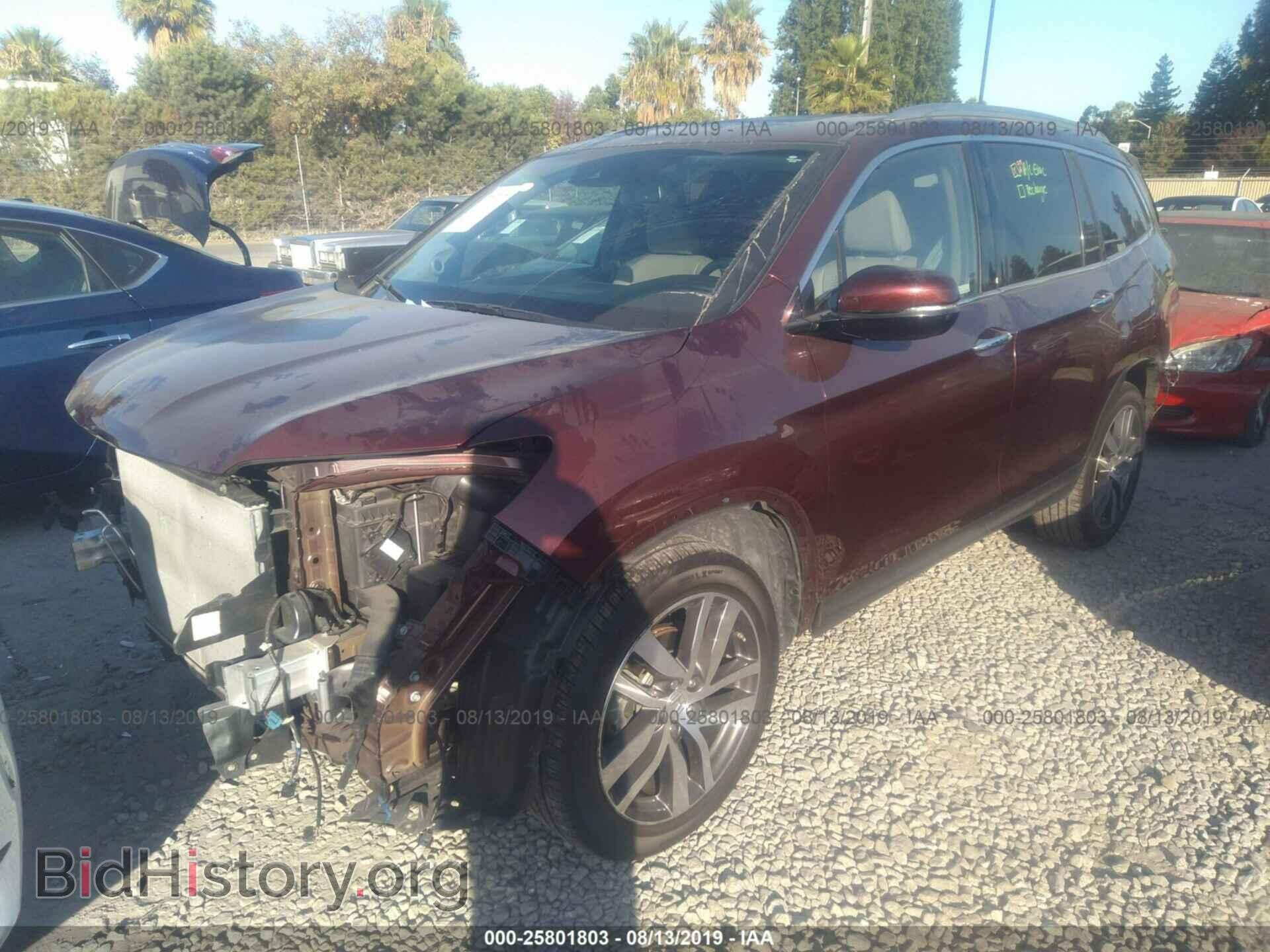 2018 HONDA PILOT - VIN: 5FNYF6H98JB013573 - Фото 2
