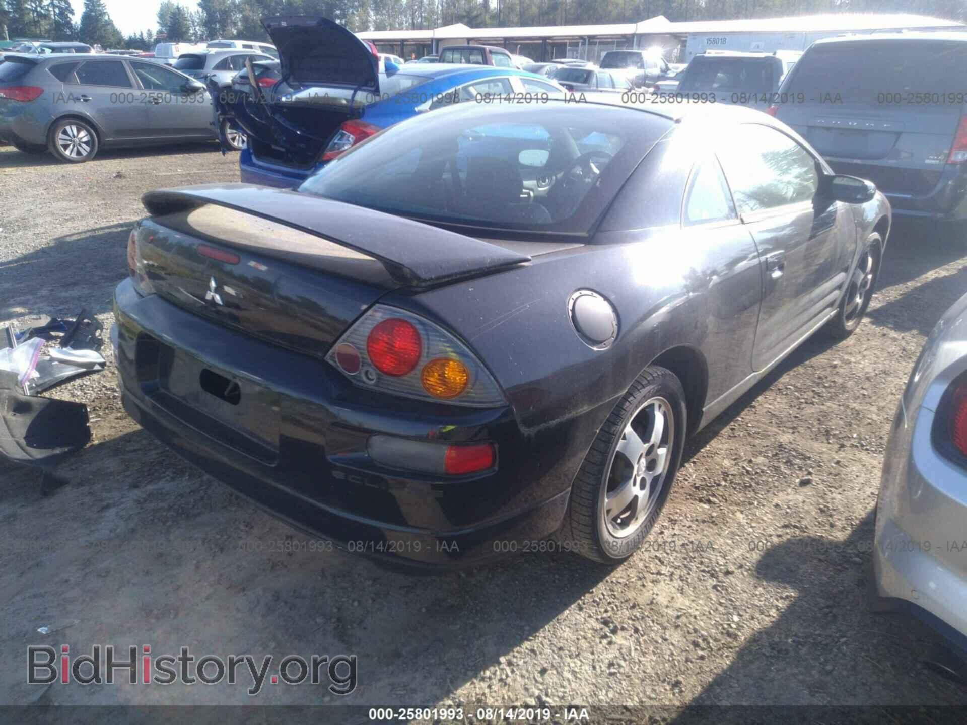 2003 MITSUBISHI ECLIPSE - VIN: 4A3AC44GX3E139874 - Фото 4