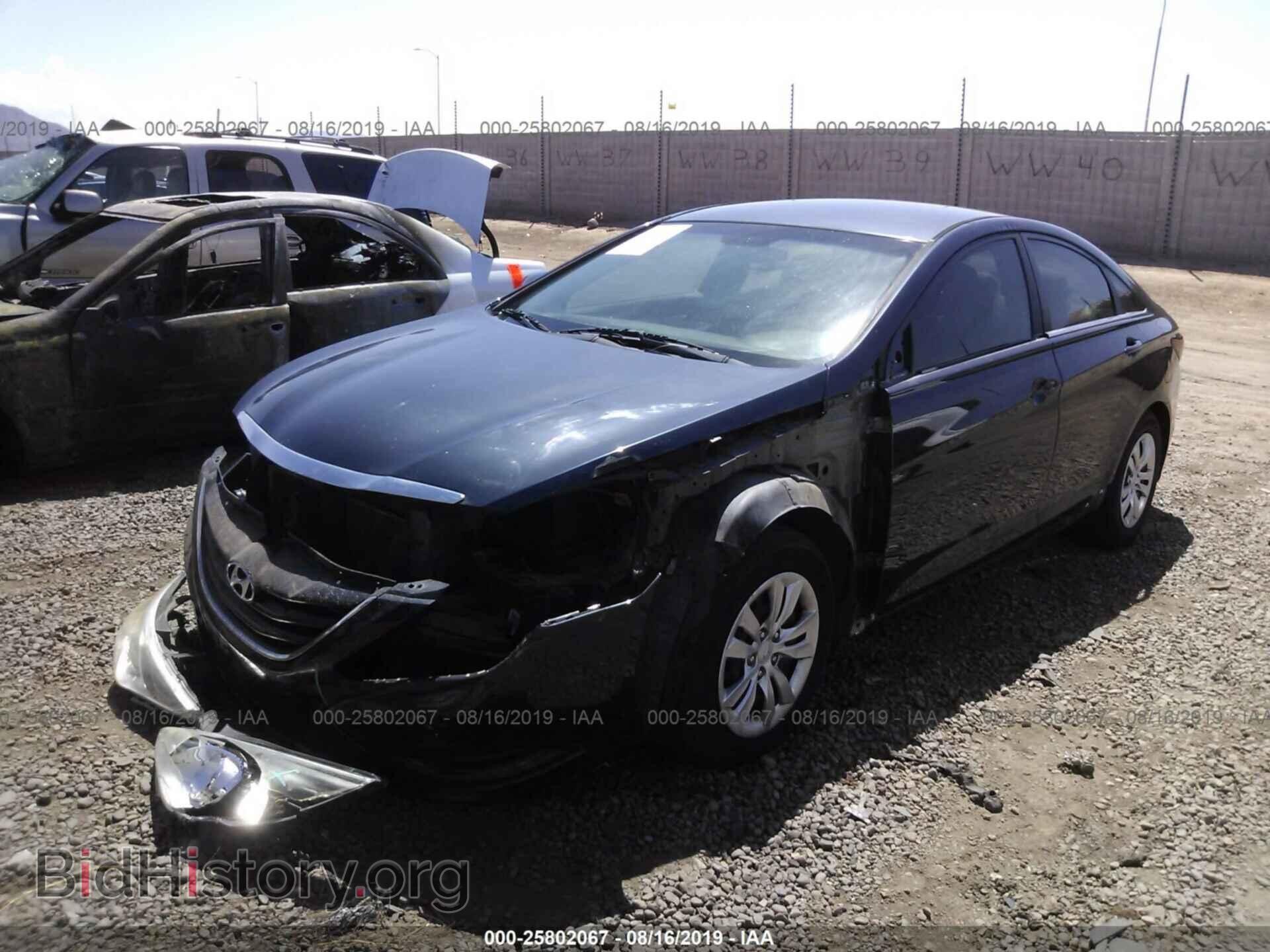 2012 HYUNDAI SONATA - VIN: 5NPEB4AC3CH367207 - Фото 2