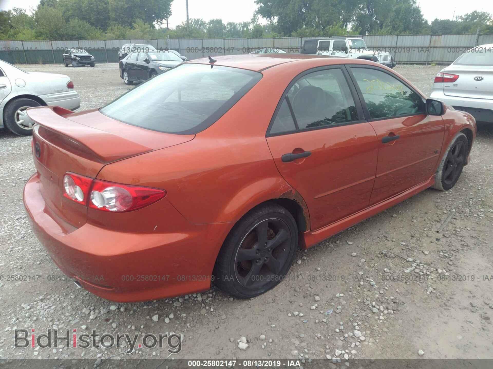 2005 MAZDA 6 - VIN: 1YVHP80D955M10168 - Фото 4