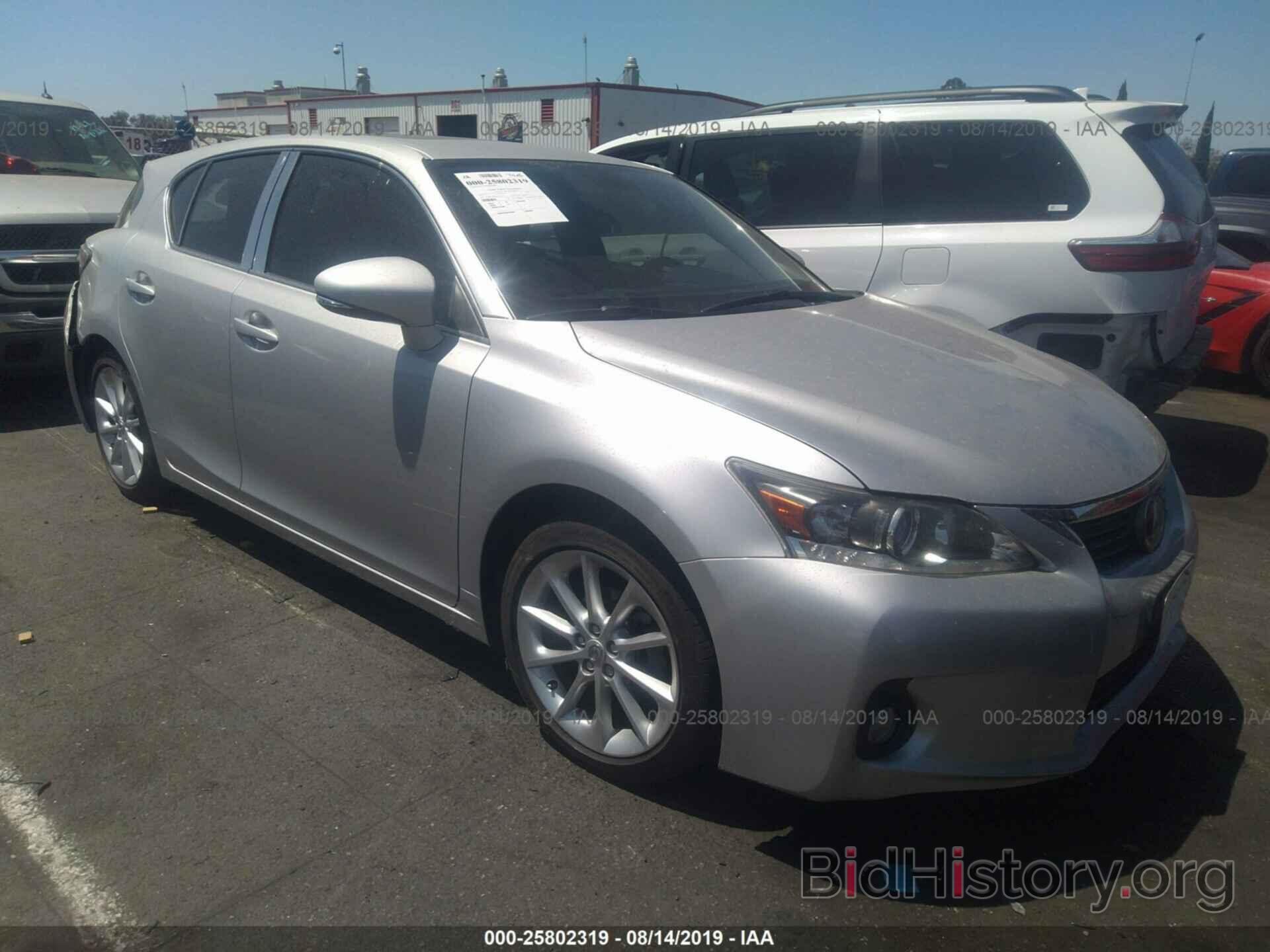 Photo JTHKD5BH0C2112818 - LEXUS CT 2012