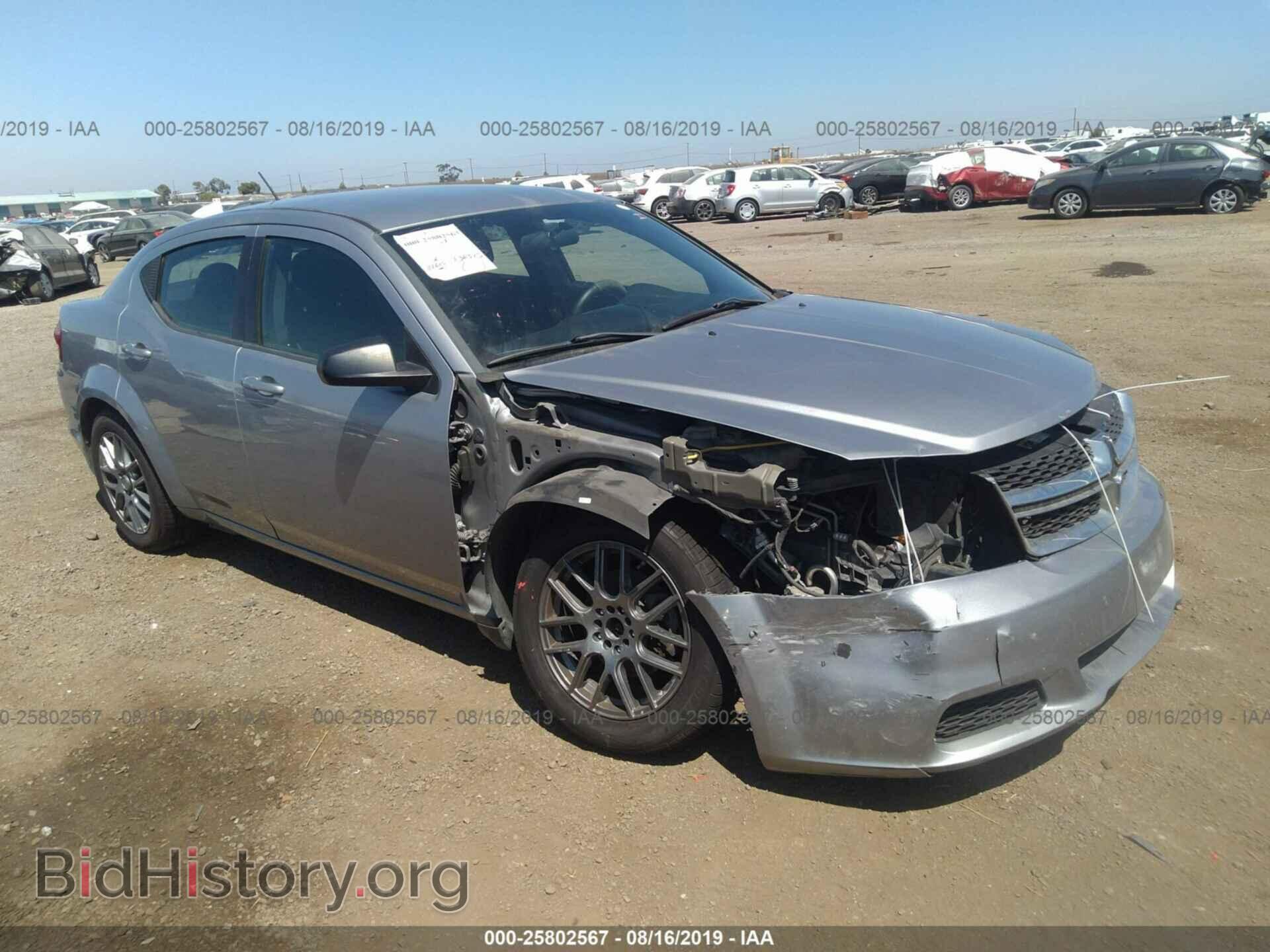 Photo 1C3CDZAB4EN217796 - DODGE AVENGER 2014