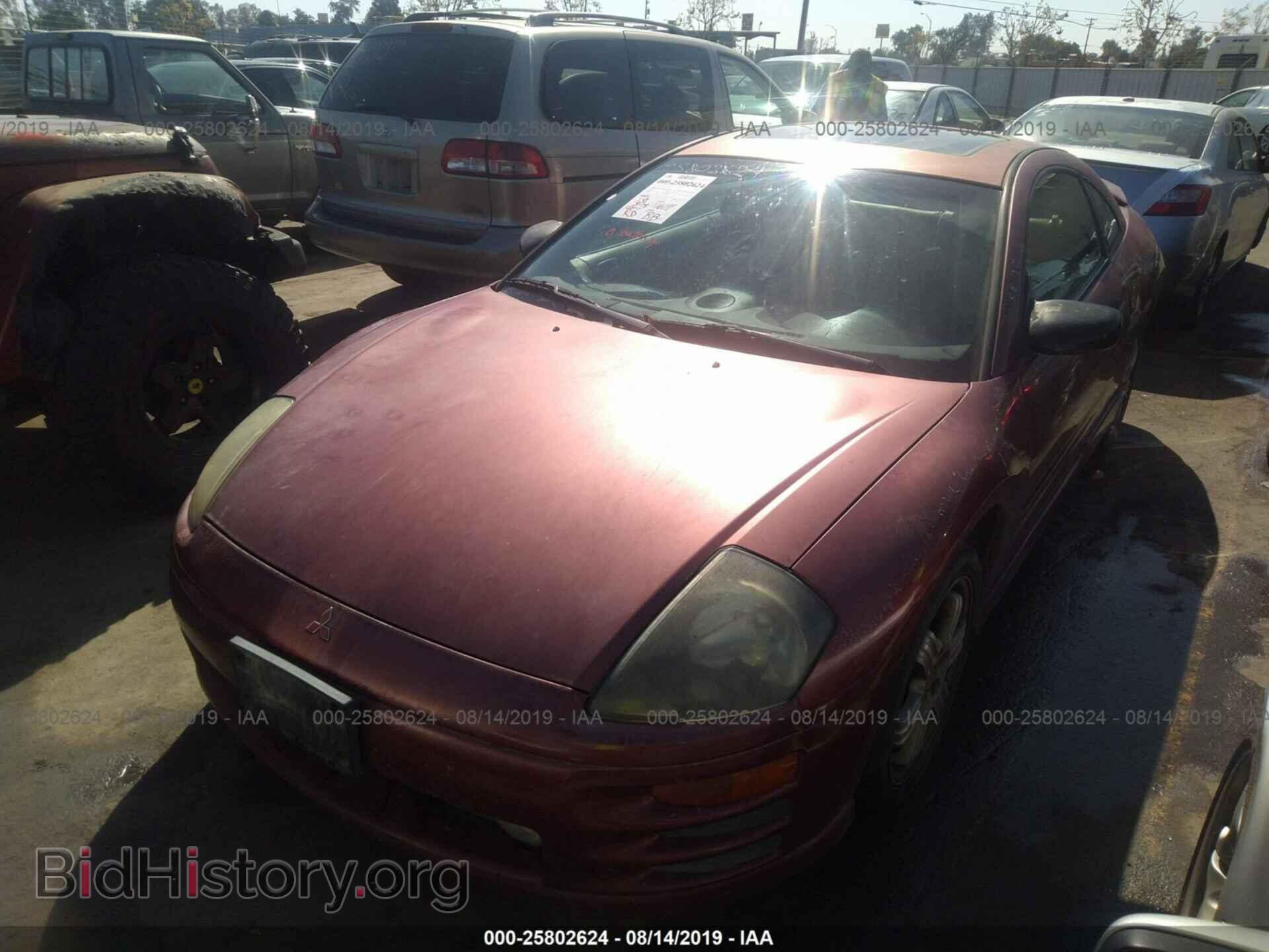 2001 MITSUBISHI ECLIPSE - VIN: 4A3AC84H21E075665 - Фото 2