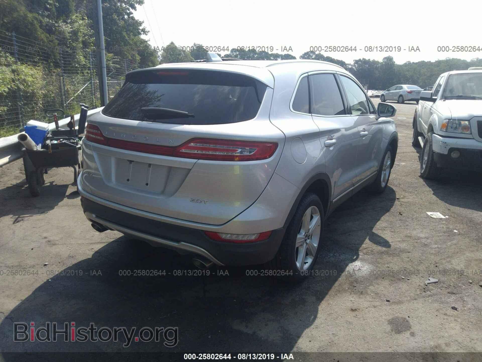 2017 LINCOLN MKC - VIN: 5LMCJ1C91HUL04025 - Фото 4