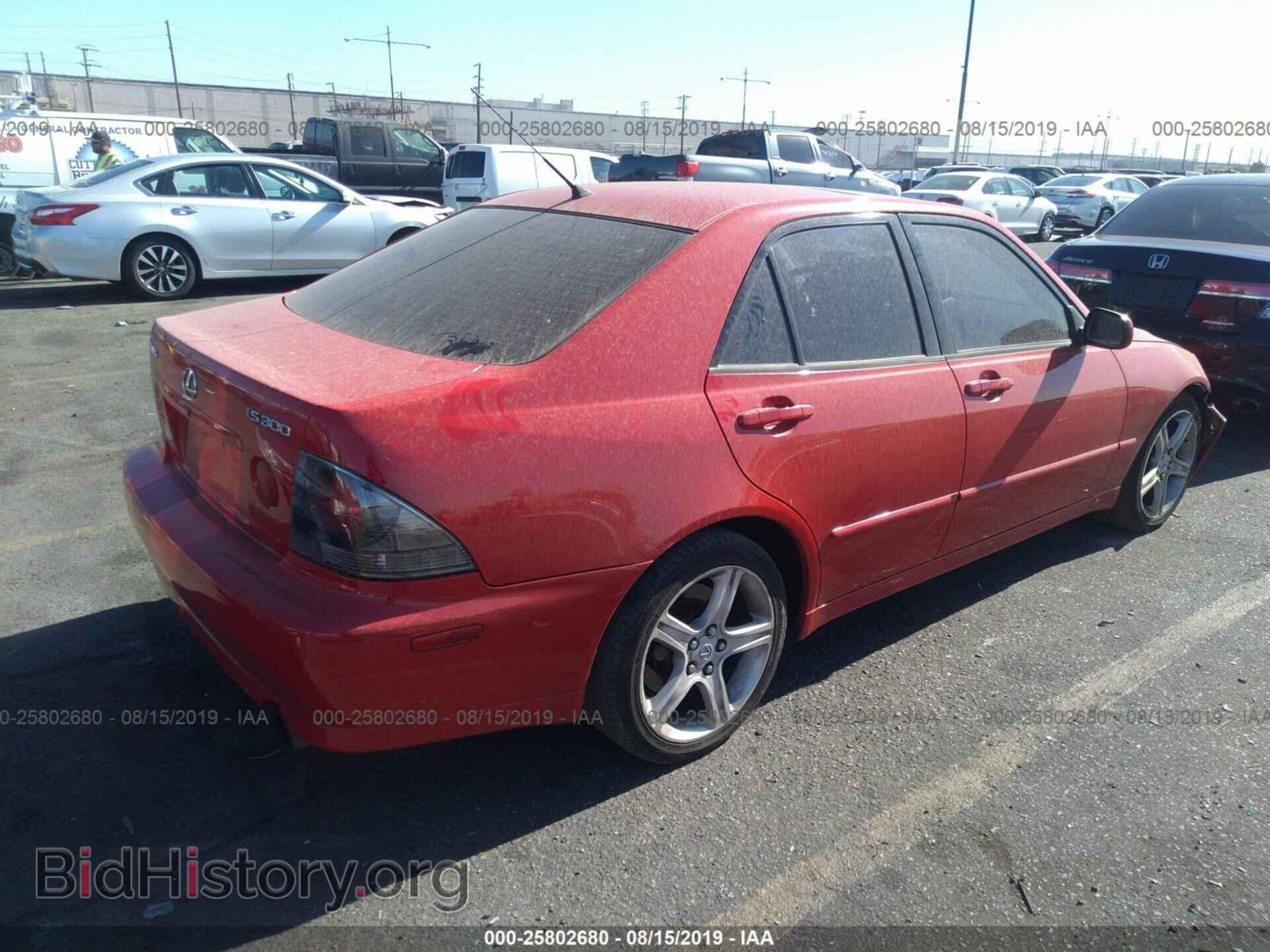 2002 LEXUS IS - VIN: JTHBD192820059256 - Фото 4