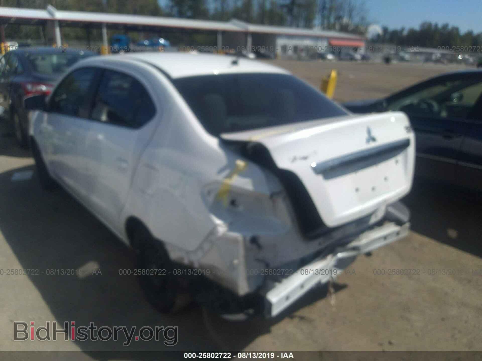 2017 MITSUBISHI MIRAGE - VIN: ML32F3FJ6HHF06833 - Фото 3