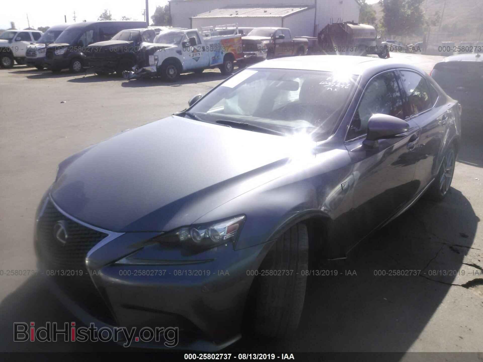2014 LEXUS IS - VIN: JTHBF1D25E5037370 - Фото 2