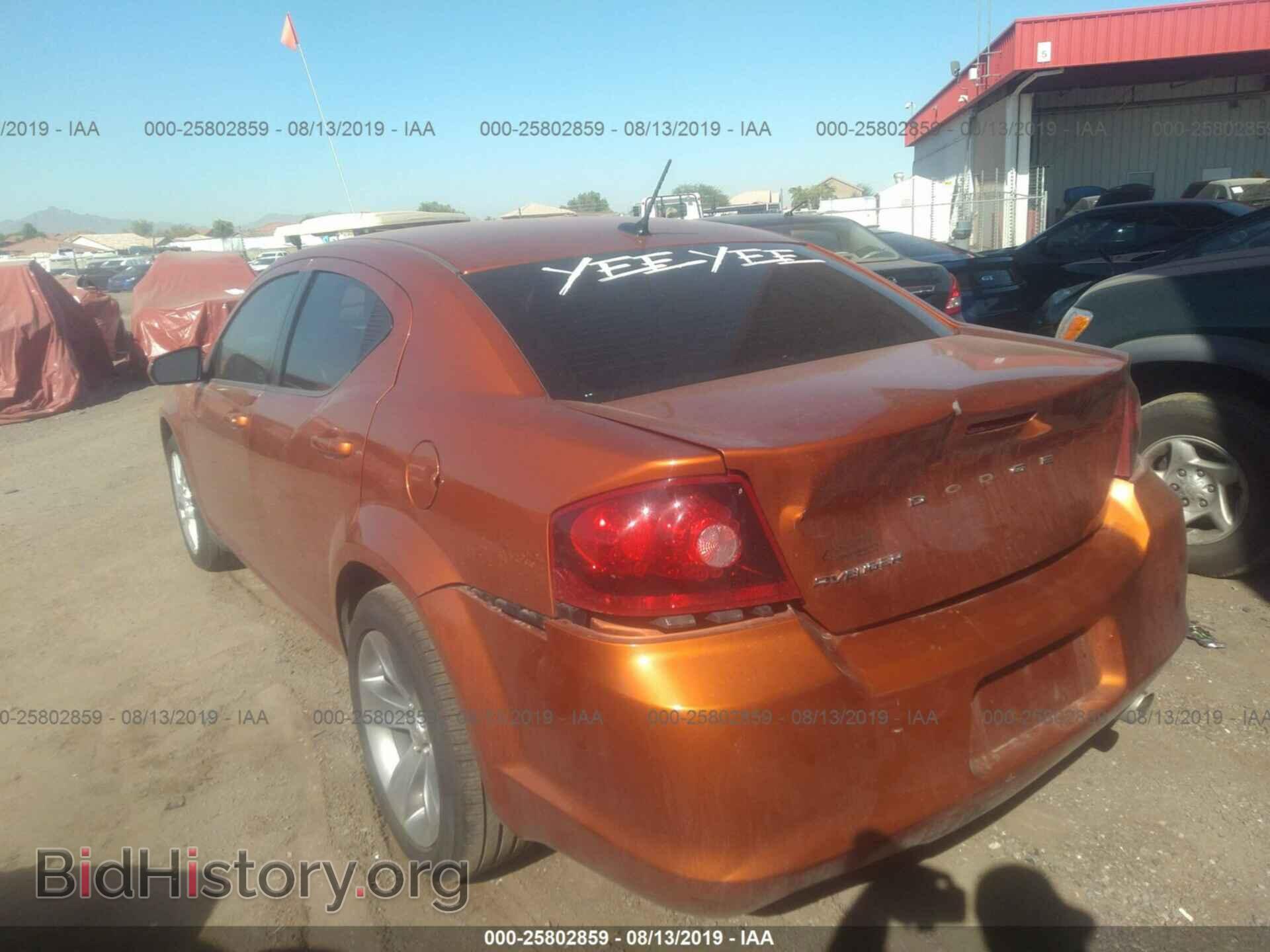 2011 DODGE AVENGER - VIN: 1B3BD1FB2BN575199 - Фото 3