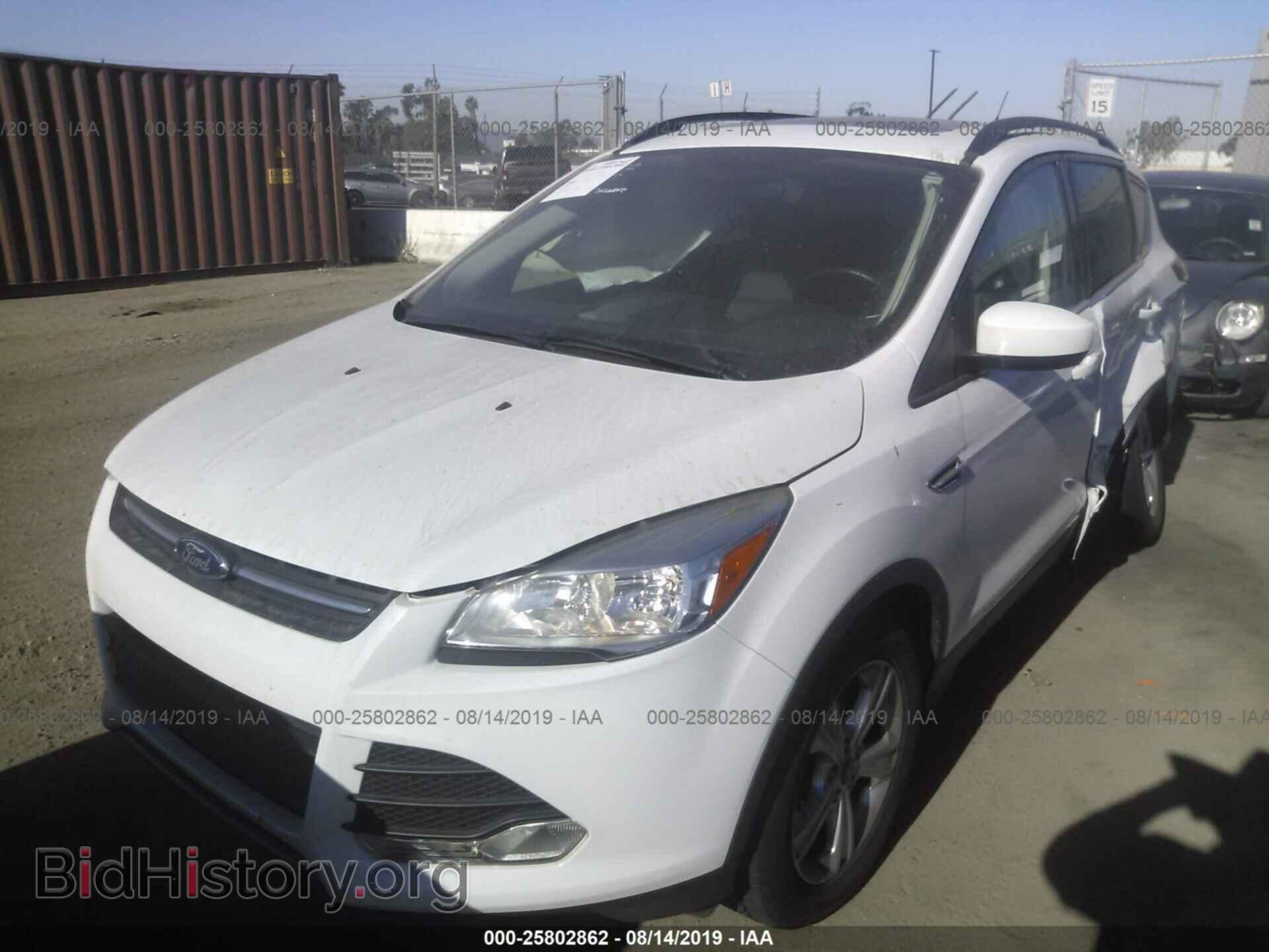 2014 FORD ESCAPE - VIN: 1FMCU0GX9EUD72565 - Фото 2