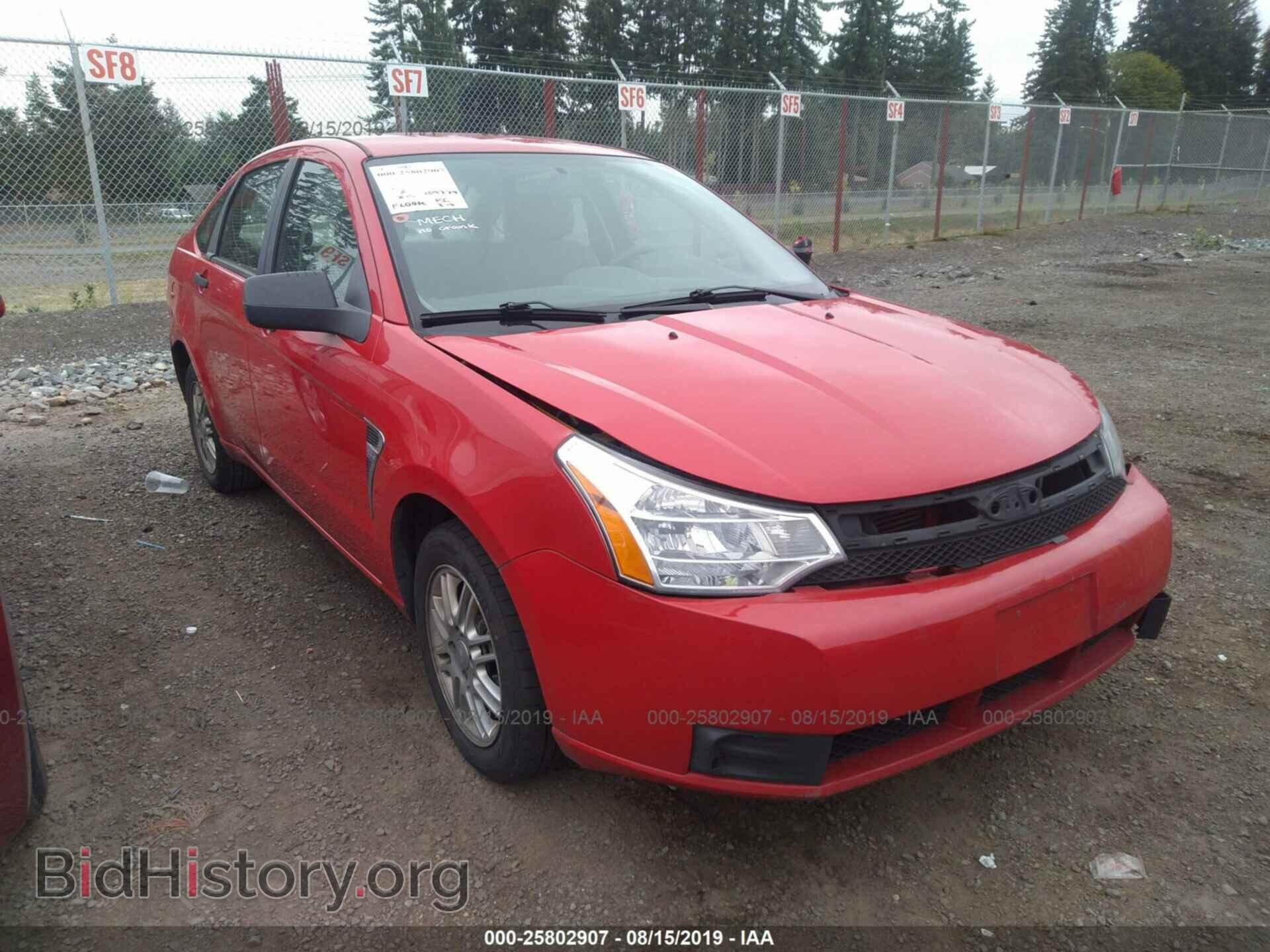 Фотография 1FAHP35N58W154450 - FORD FOCUS 2008