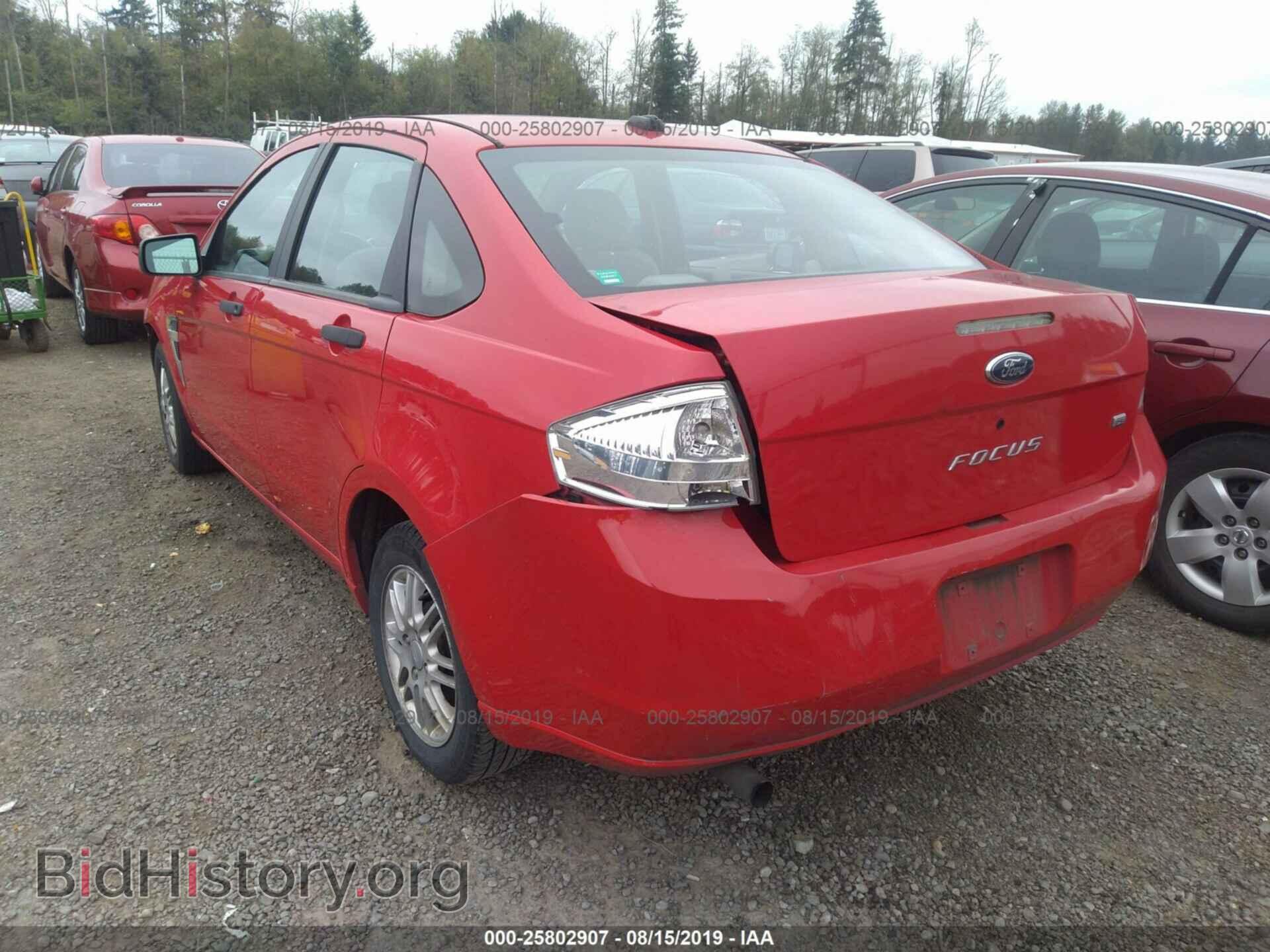 2008 FORD FOCUS - VIN: 1FAHP35N58W154450 - Photo 3