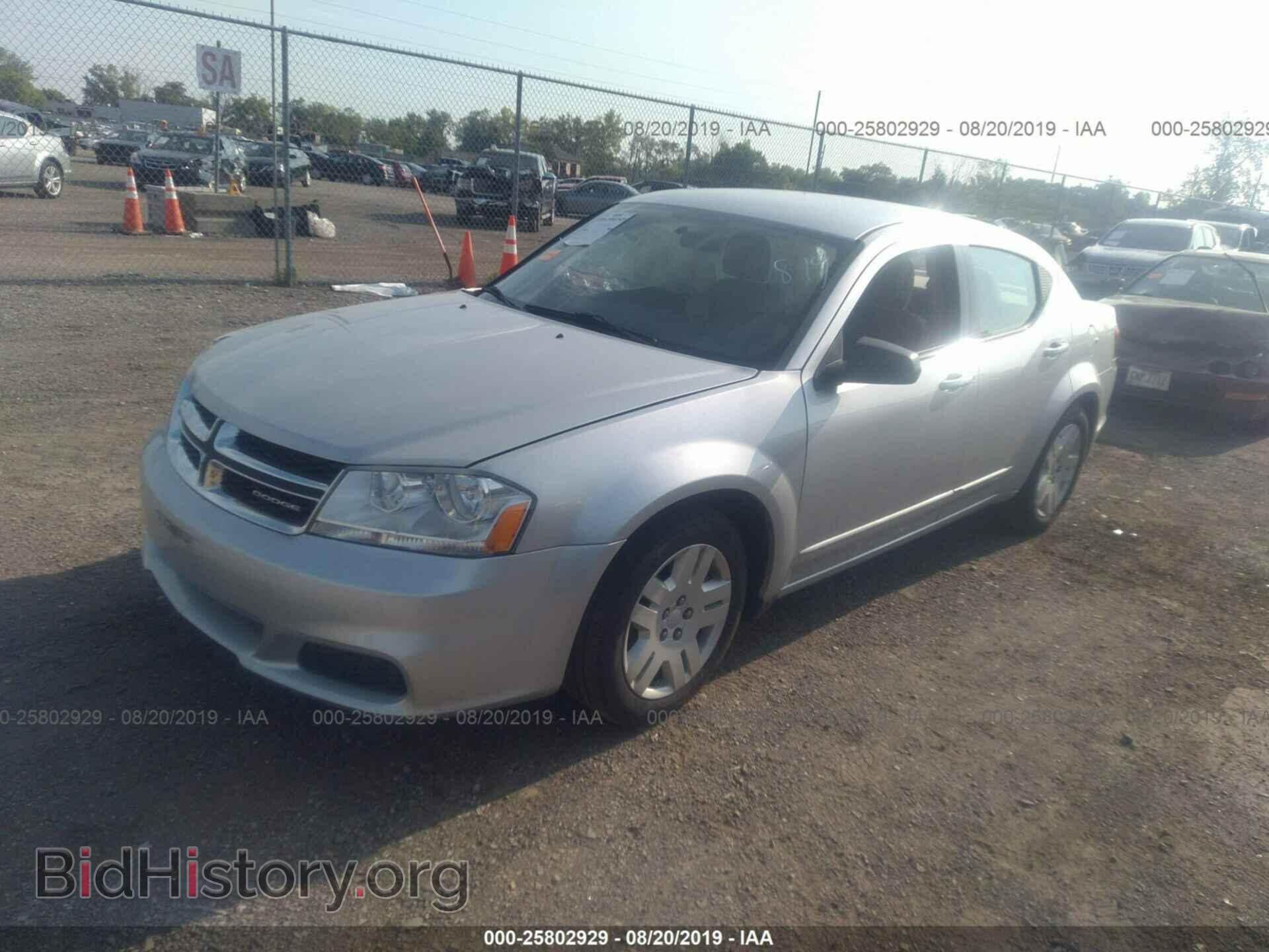 2012 DODGE AVENGER - VIN: 1C3CDZAB1CN167579 - Фото 2
