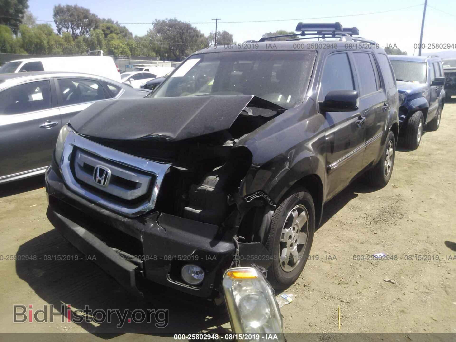 2011 HONDA PILOT - VIN: 5FNYF4H98BB041542 - Фото 2