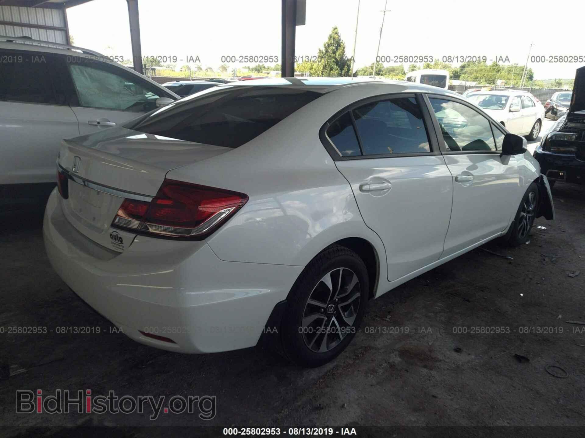 2013 HONDA CIVIC - VIN: 19XFB2F91DE011219 - Фото 4
