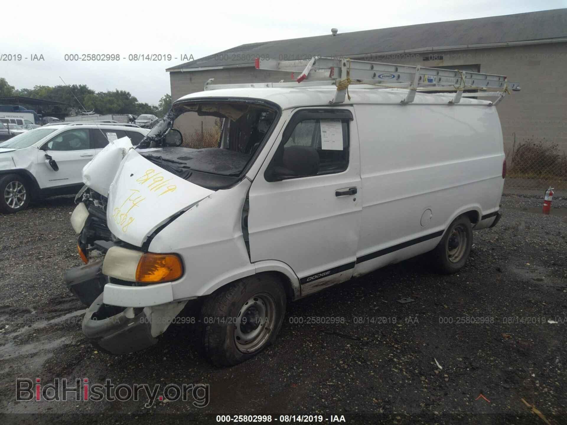 2002 DODGE RAM VAN - VIN: 2B7HB11X02K100311 - Фото 2