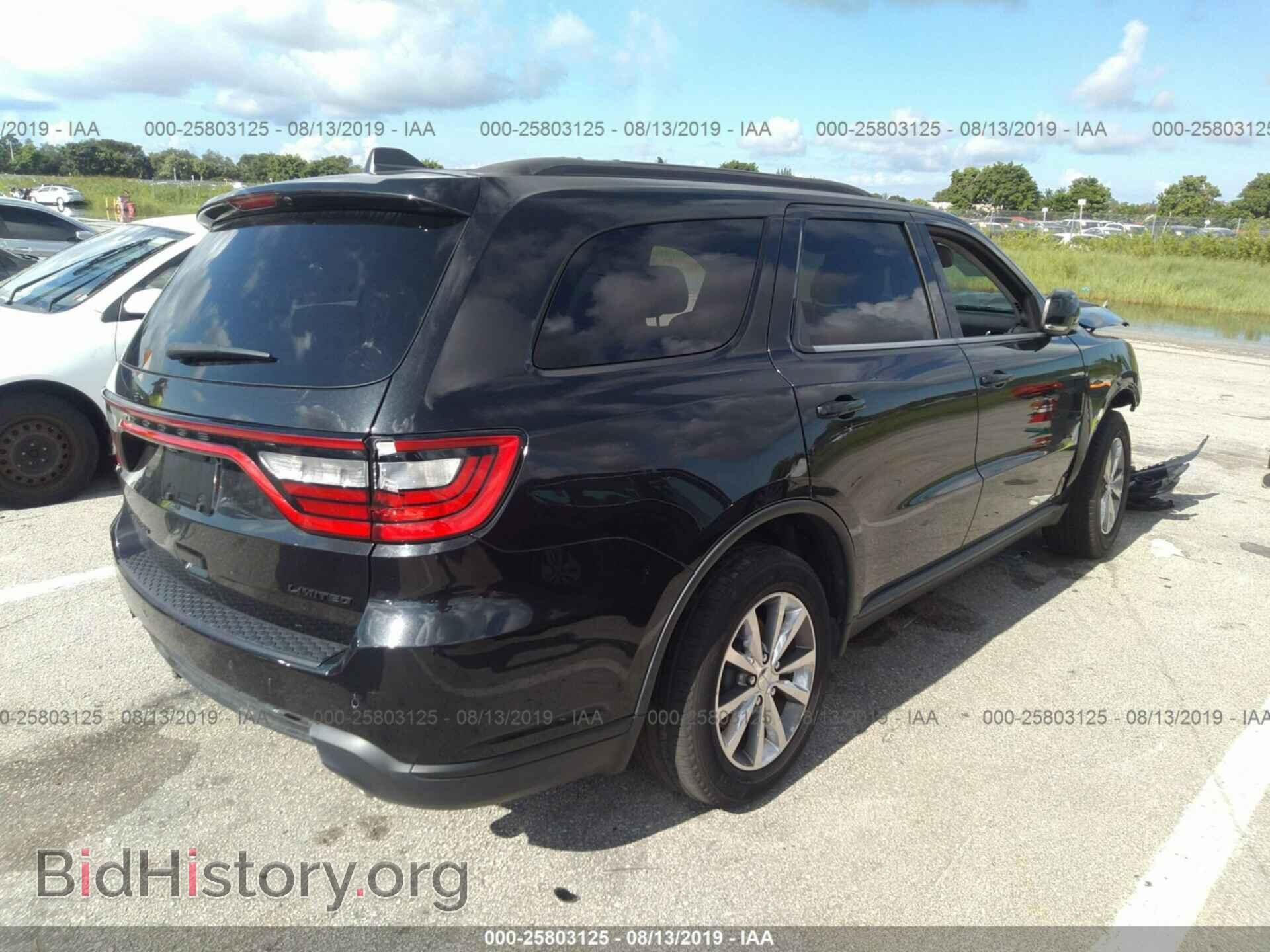 2015 DODGE DURANGO - VIN: 1C4RDHDG7FC119981 - Фото 4