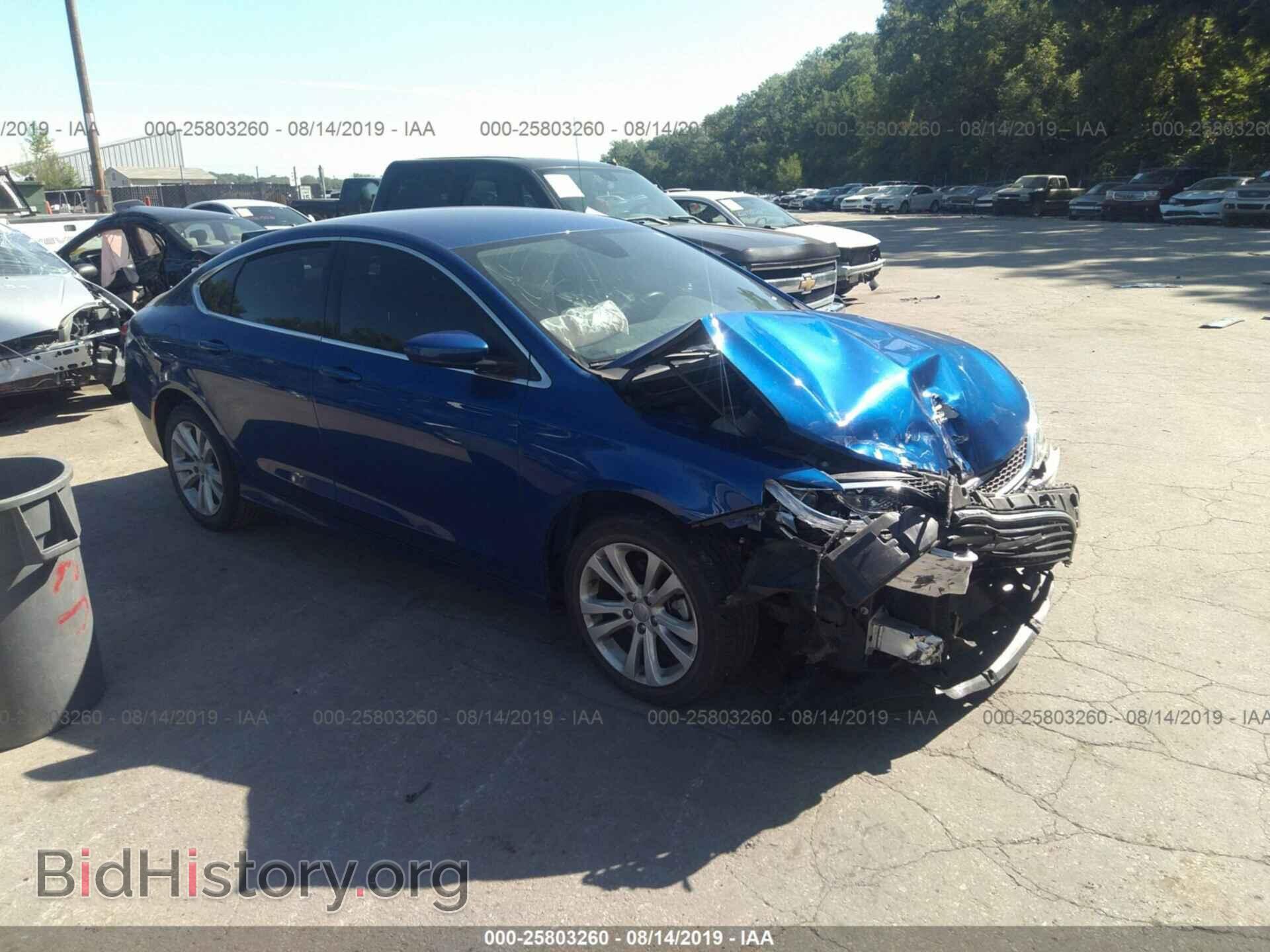 Photo 1C3CCCABXFN623938 - CHRYSLER 200 2015