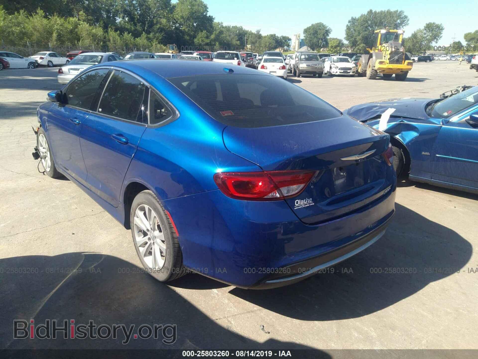 2015 CHRYSLER 200 - VIN: 1C3CCCABXFN623938 - Photo 3