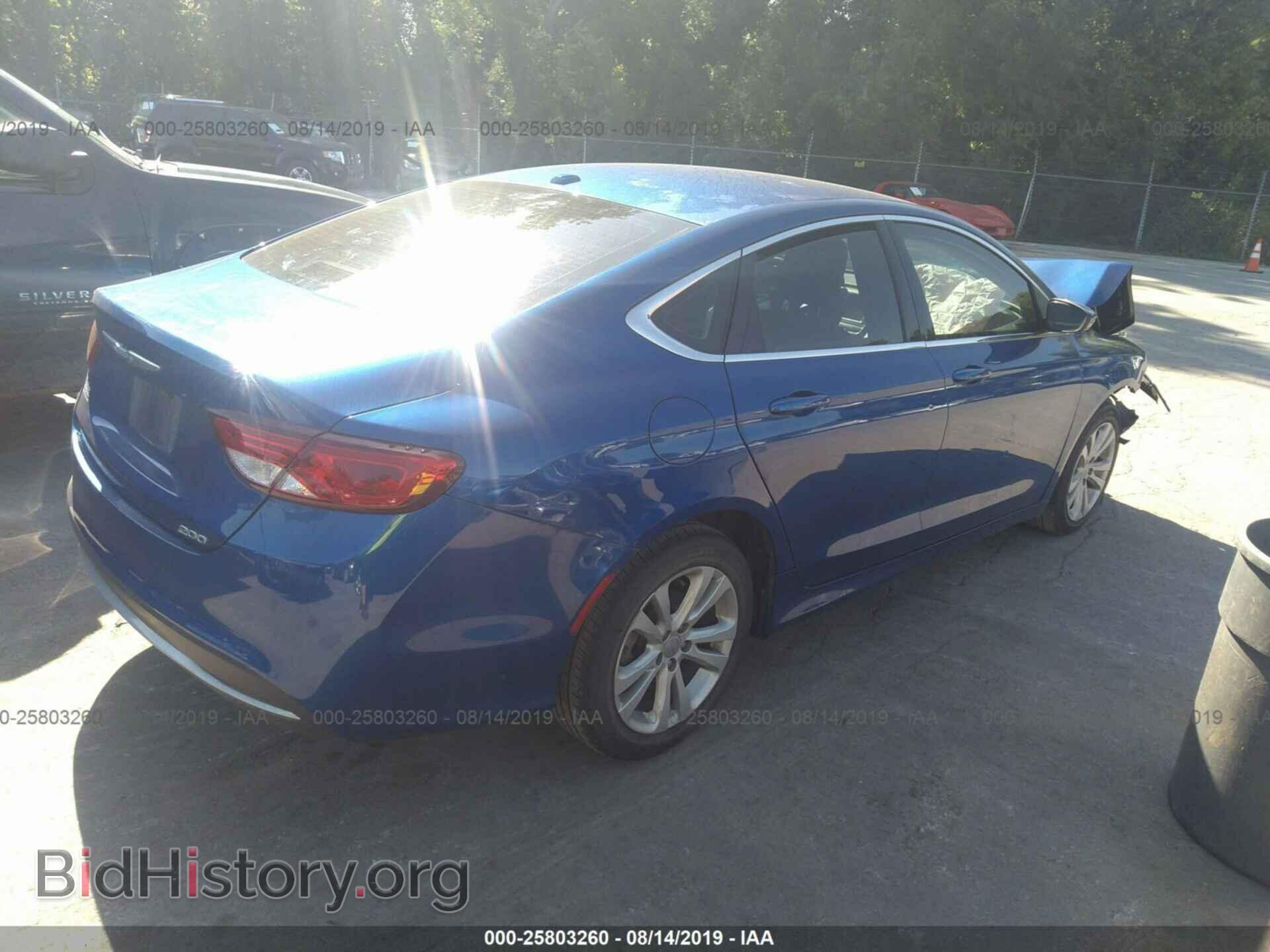 2015 CHRYSLER 200 - VIN: 1C3CCCABXFN623938 - Photo 4