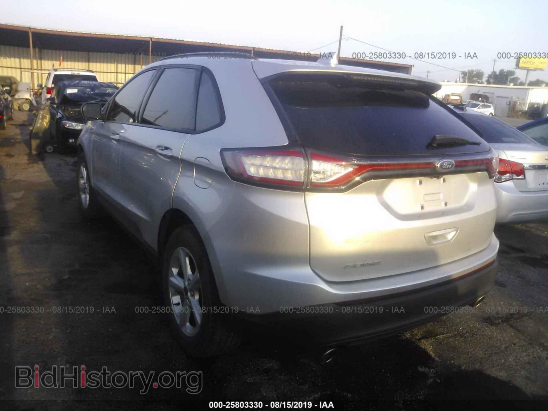 2015 FORD EDGE - VIN: 2FMTK3G81FBB38380 - Фото 3