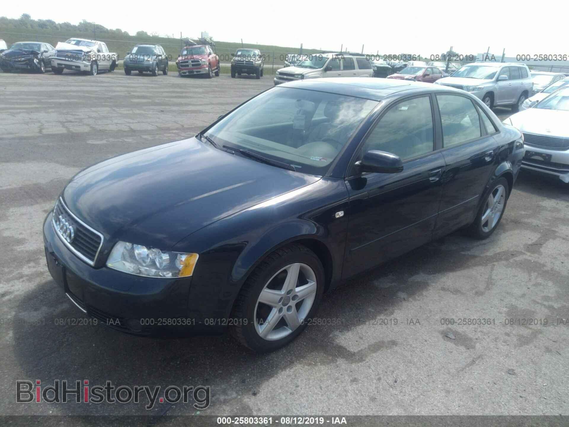 2005 AUDI A4 - VIN: WAULC68E25A078205 - Фото 2