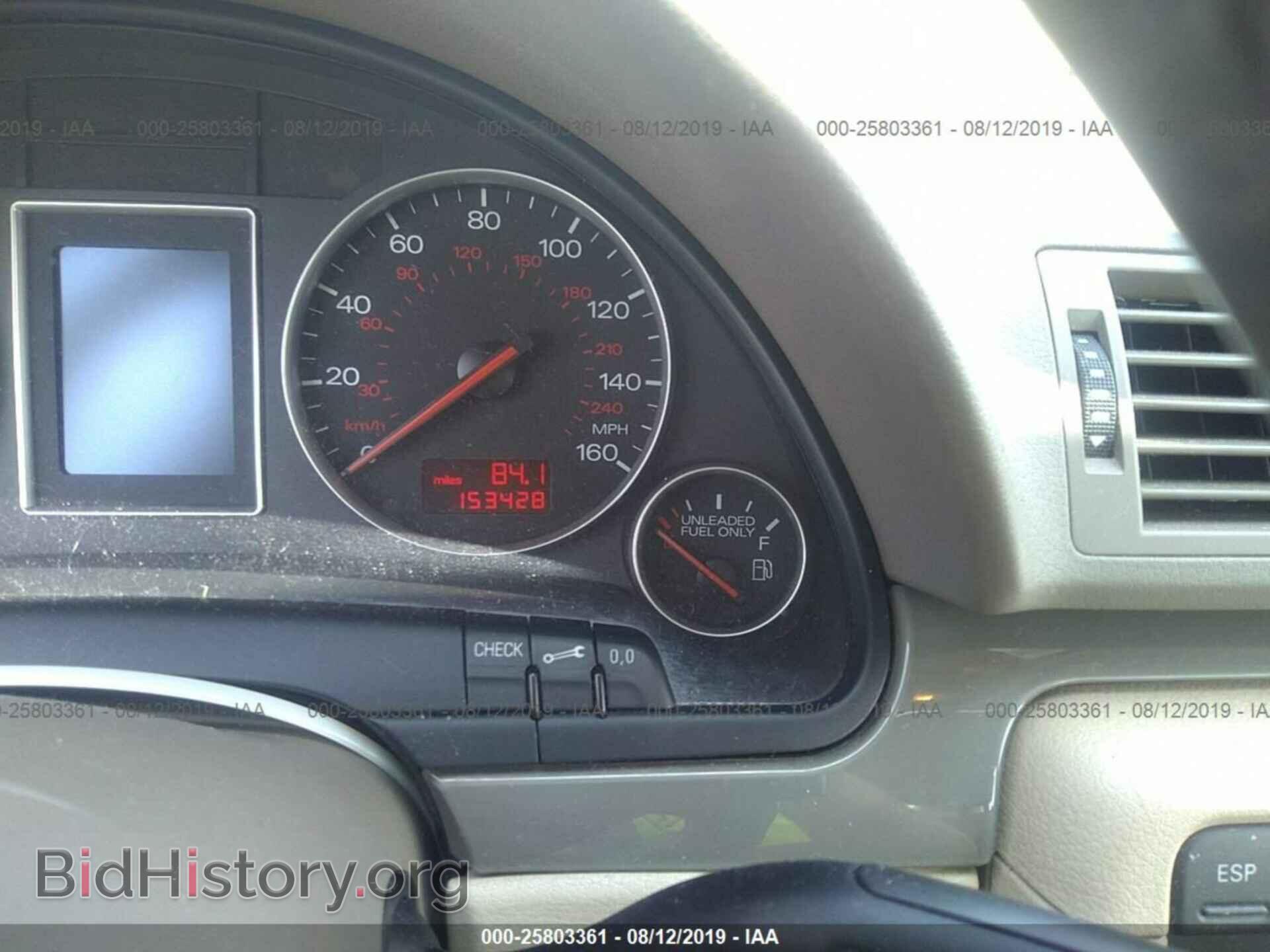 2005 AUDI A4 - VIN: WAULC68E25A078205 - Фото 7