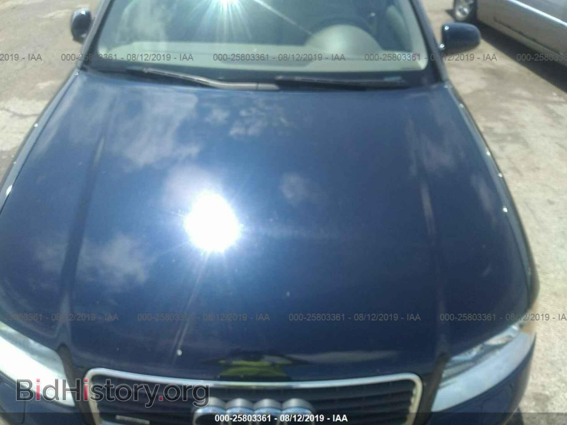2005 AUDI A4 - VIN: WAULC68E25A078205 - Фото 10