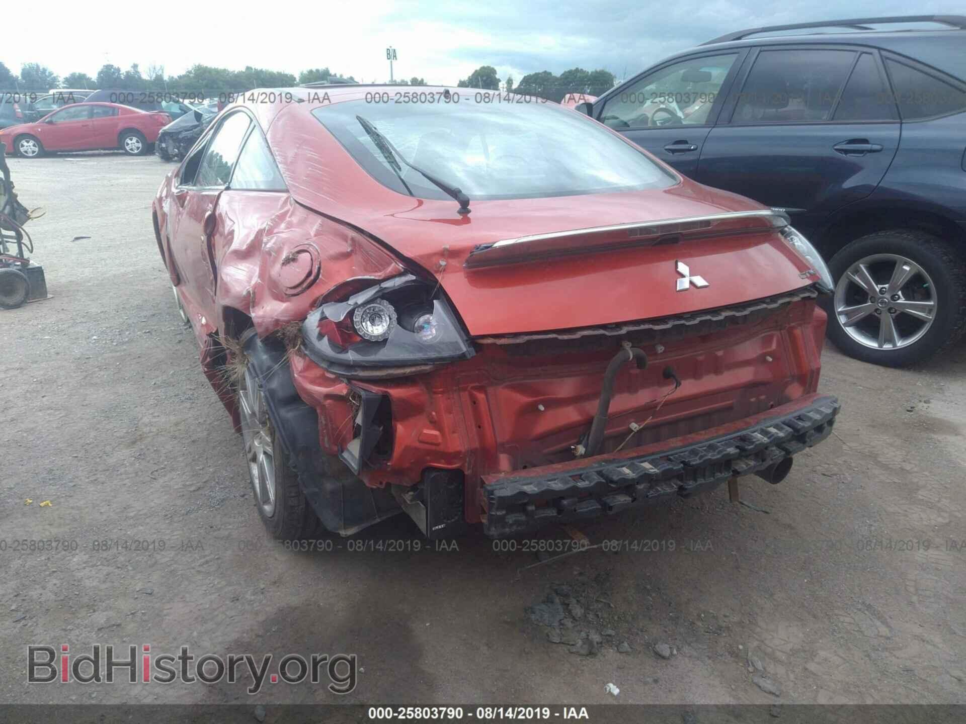 2006 MITSUBISHI ECLIPSE - VIN: 4A3AK44T76E036741 - Фото 3