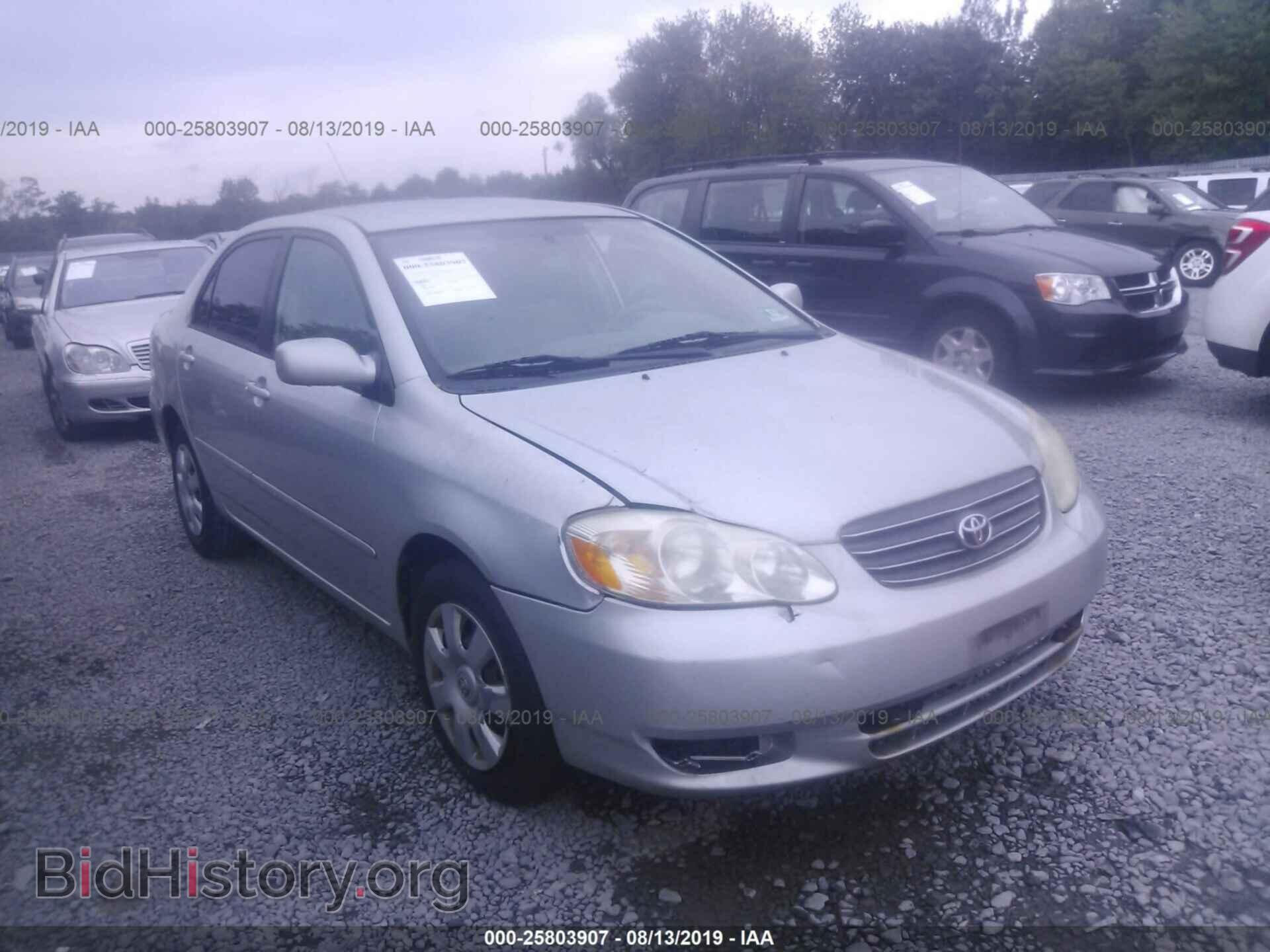 Photo 2T1BR38E83C119439 - TOYOTA COROLLA 2003