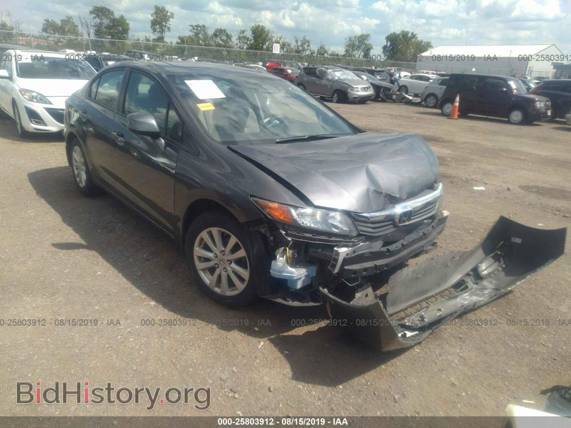 Фотография 19XFB2F80CE020497 - HONDA CIVIC 2012