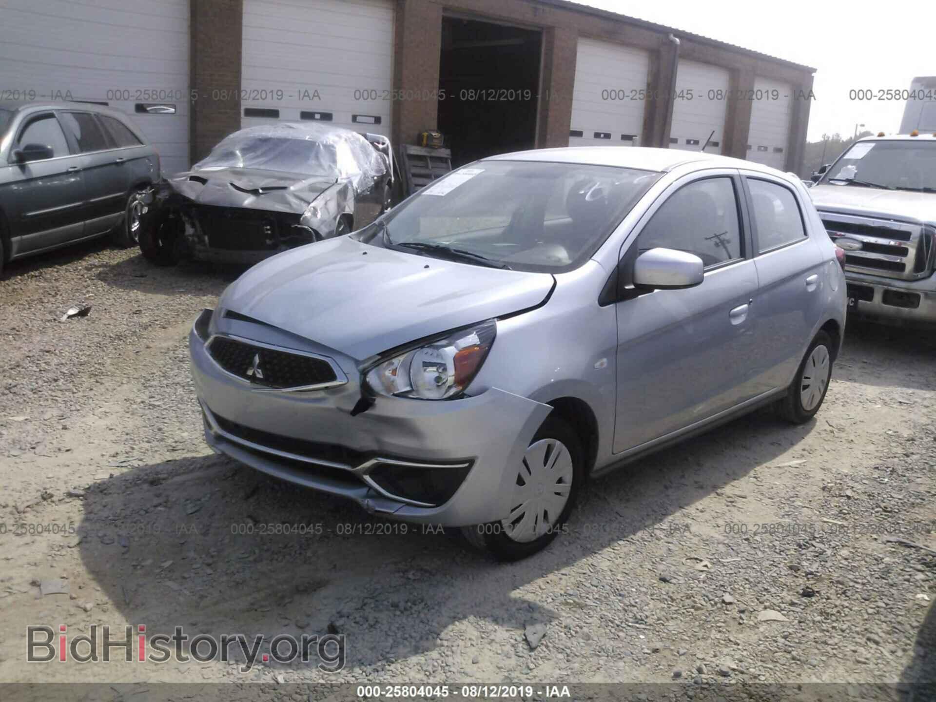 2019 MITSUBISHI MIRAGE - VIN: ML32A3HJ7KH003411 - Фото 2