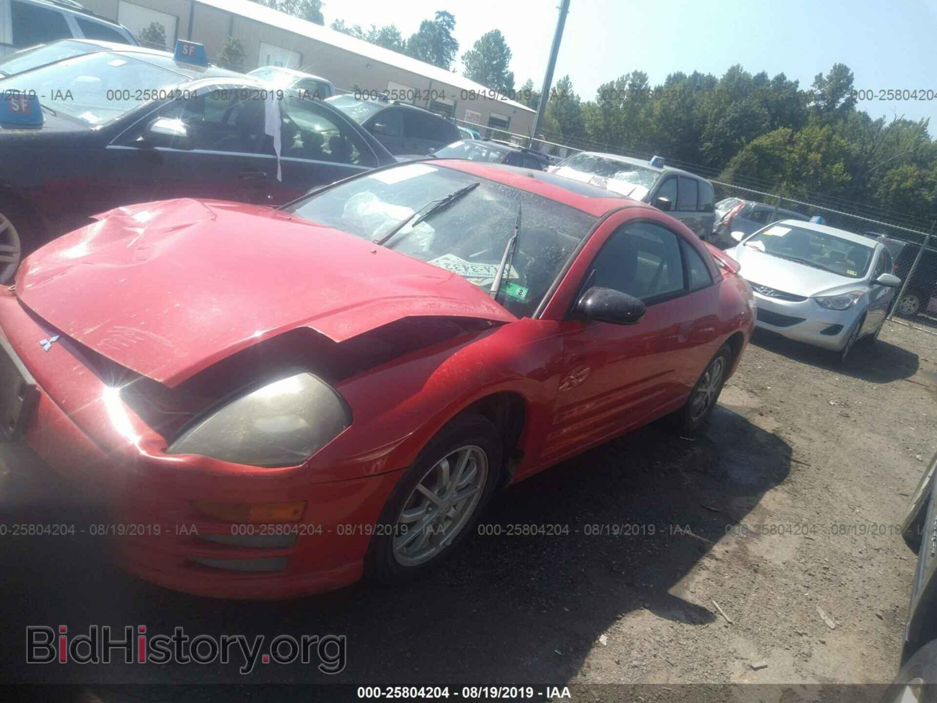 2002 MITSUBISHI ECLIPSE - VIN: 4A3AC44GX2E025498 - Photo 2