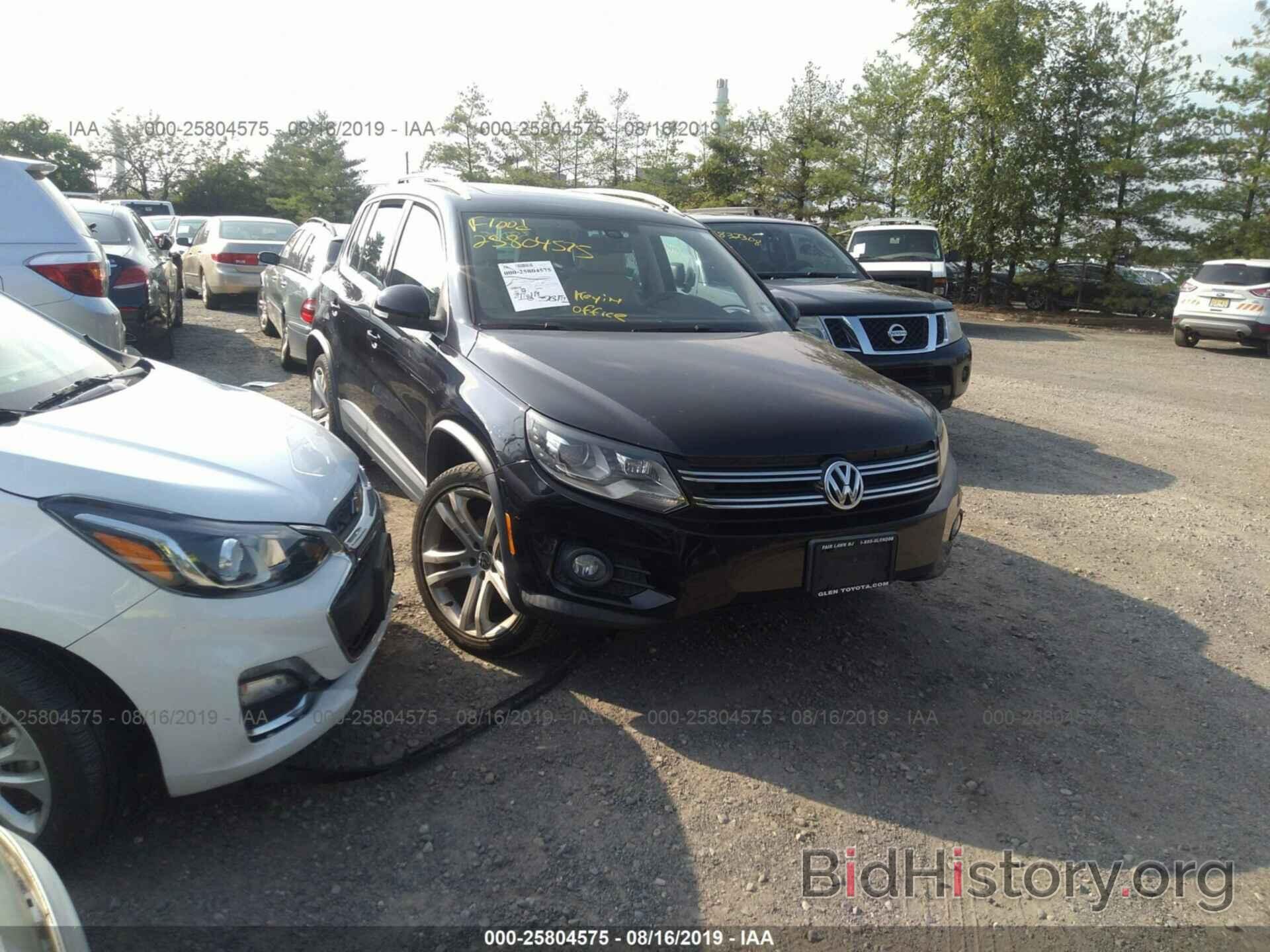 Photo WVGBV7AX3CW544309 - VOLKSWAGEN TIGUAN 2012