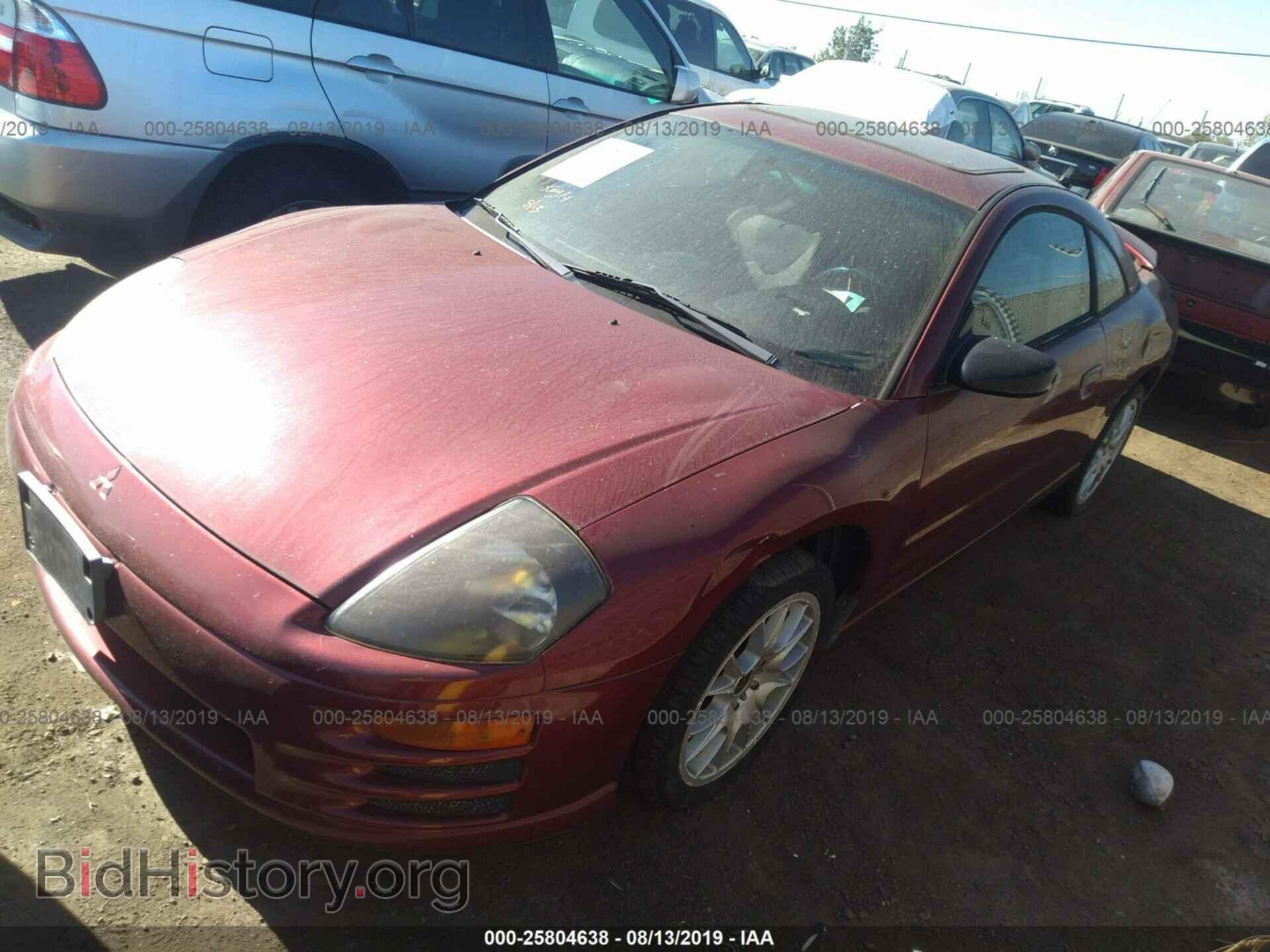 2000 MITSUBISHI ECLIPSE - VIN: 4A3AC34G6YE056833 - Фото 2