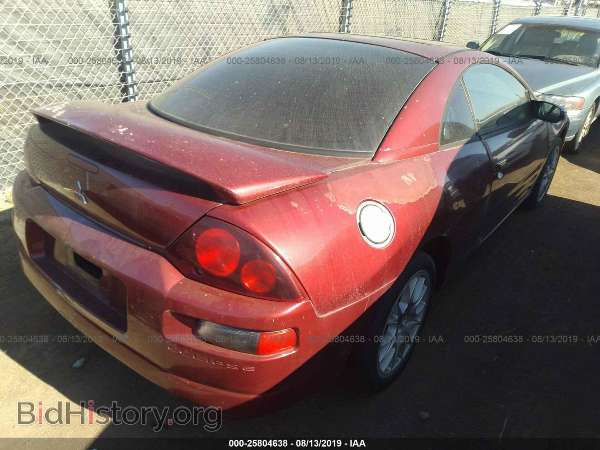 2000 MITSUBISHI ECLIPSE - VIN: 4A3AC34G6YE056833 - Фото 4