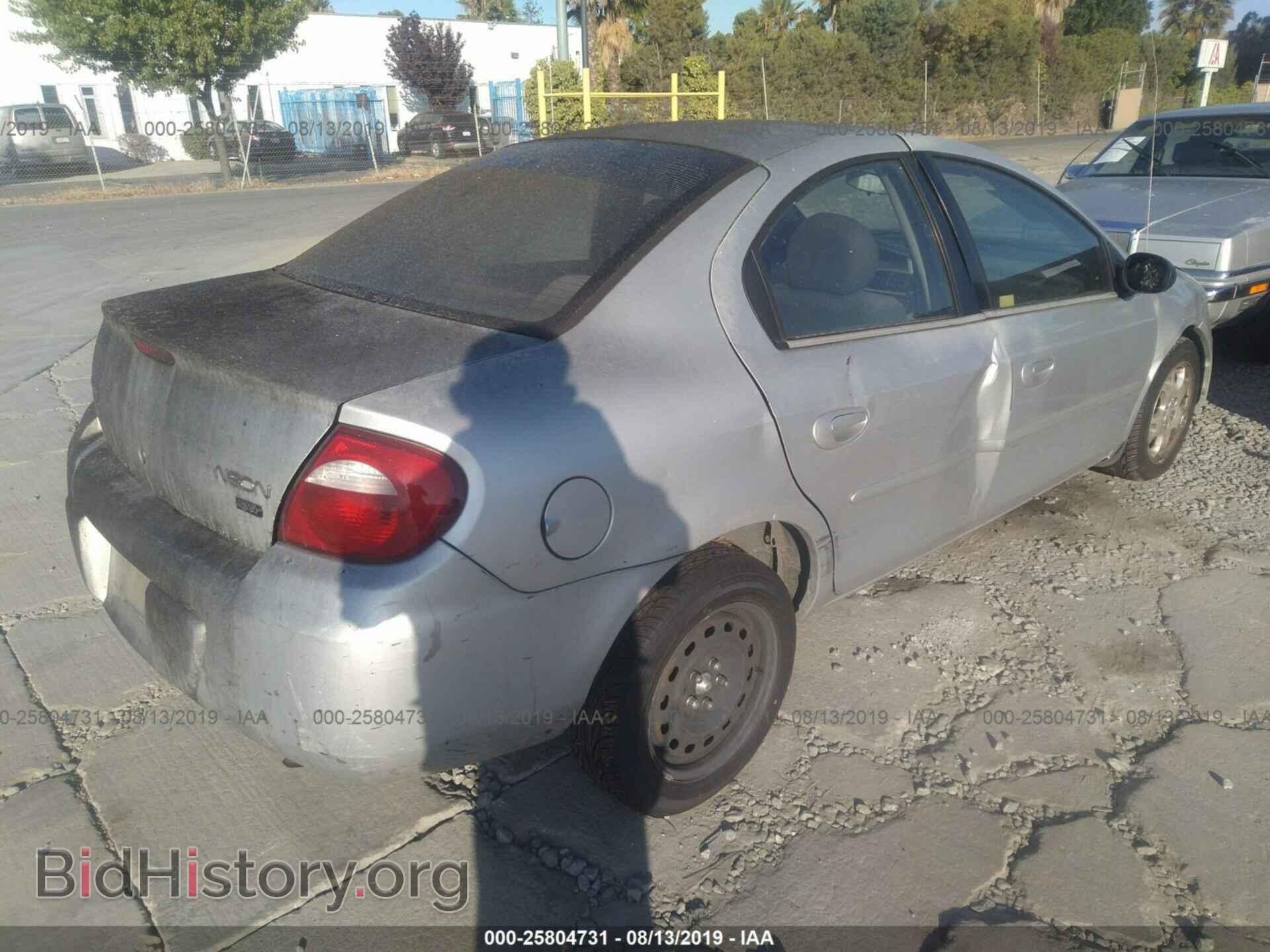 2005 DODGE NEON - VIN: 1B3ES56C75D155810 - Фото 4