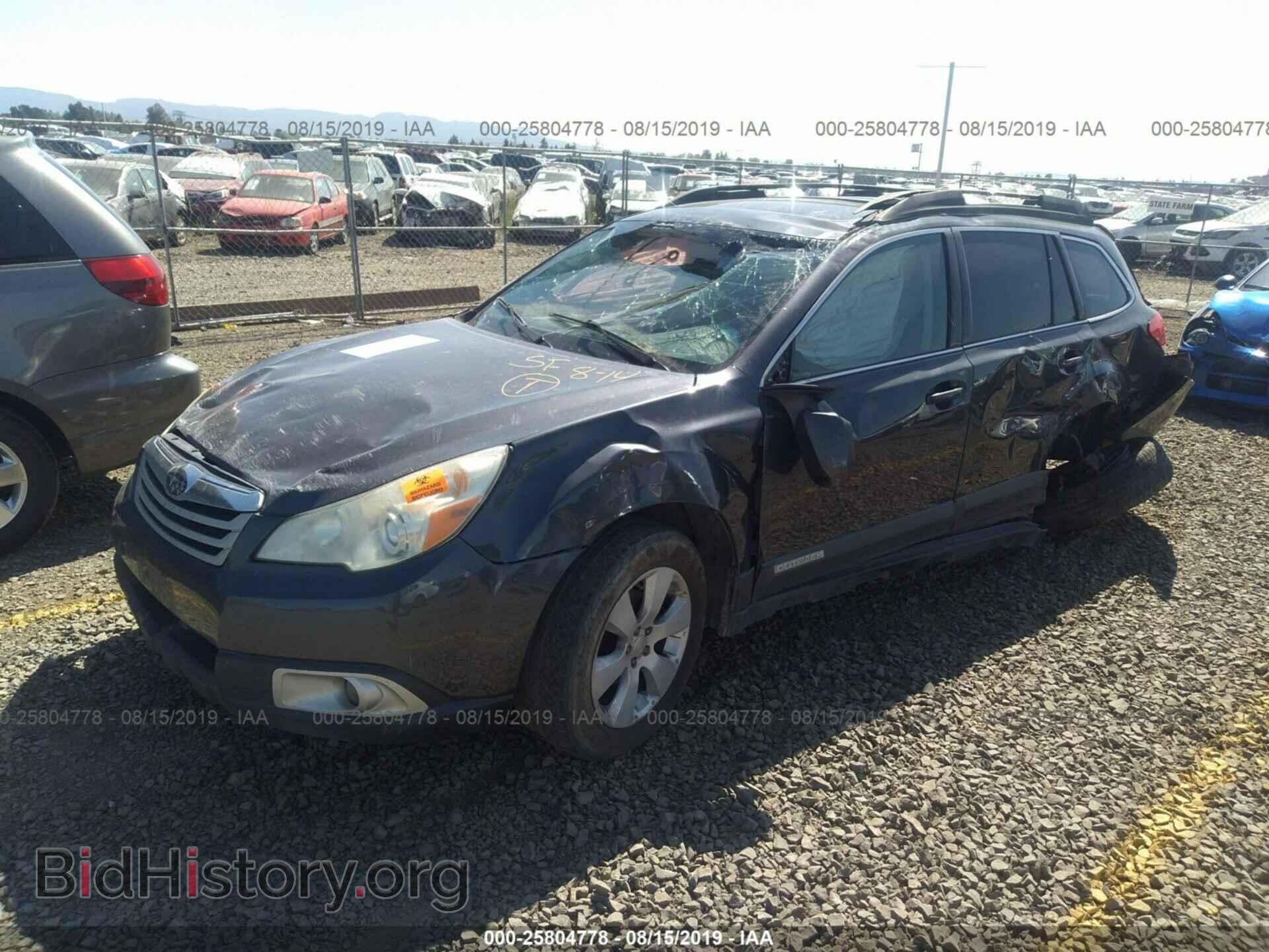 2010 SUBARU OUTBACK - VIN: 4S4BRBGC3A3314327 - Фото 2