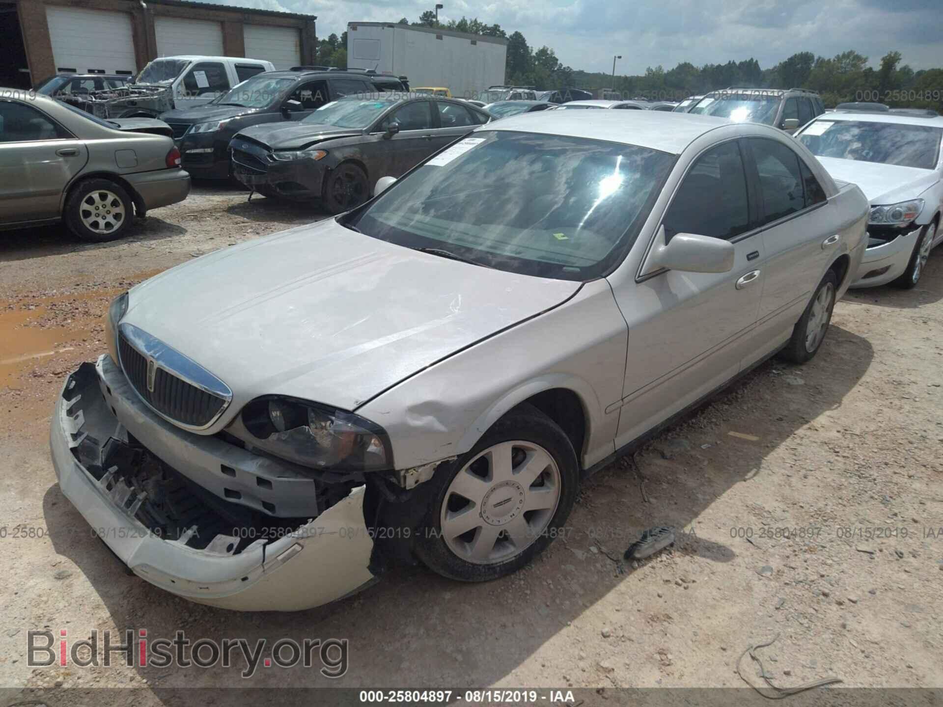 2004 LINCOLN LS - VIN: 1LNHM86S04Y658760 - Фото 2