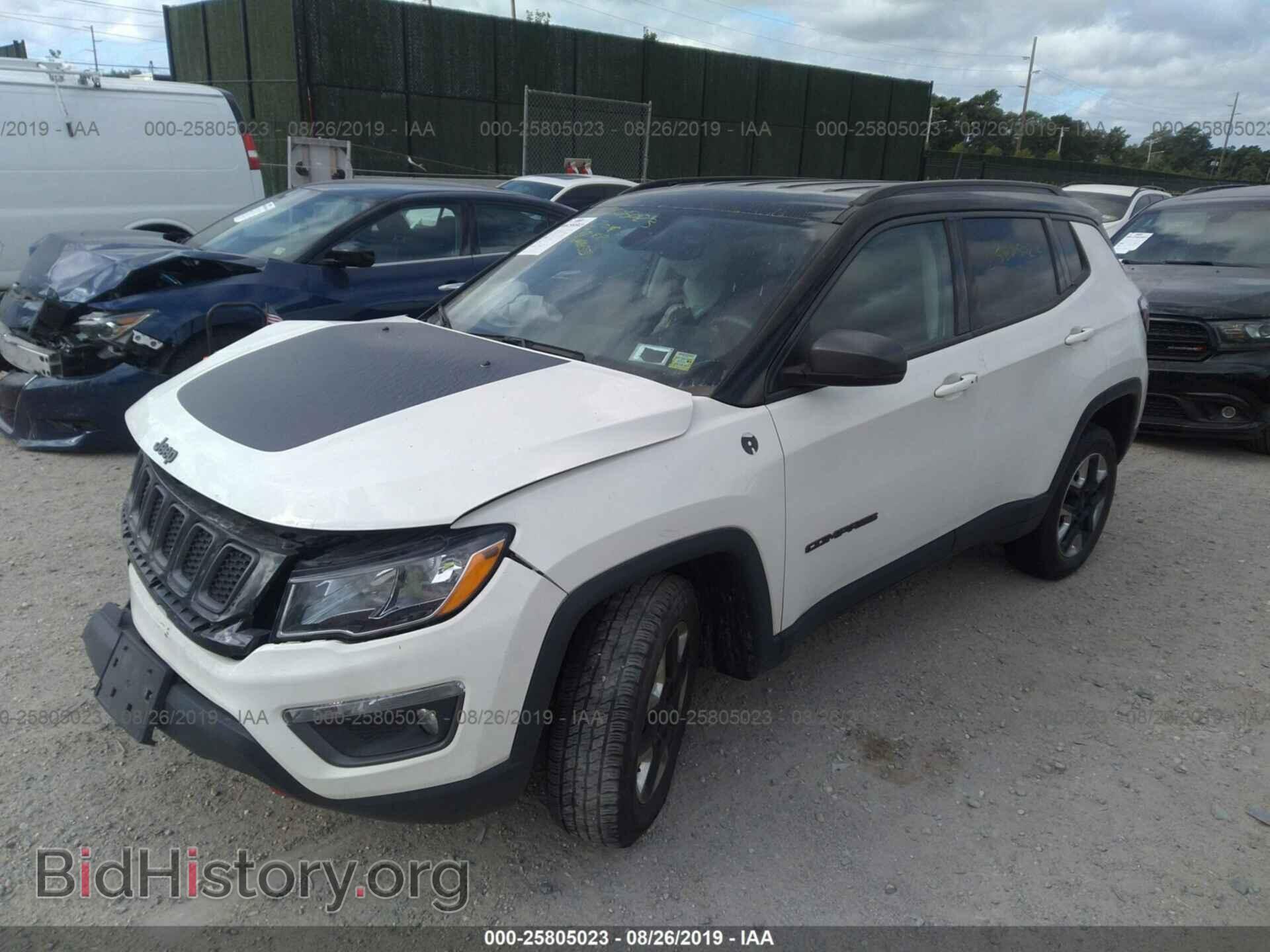 2018 JEEP COMPASS - VIN: 3C4NJDDB3JT130476 - Фото 2