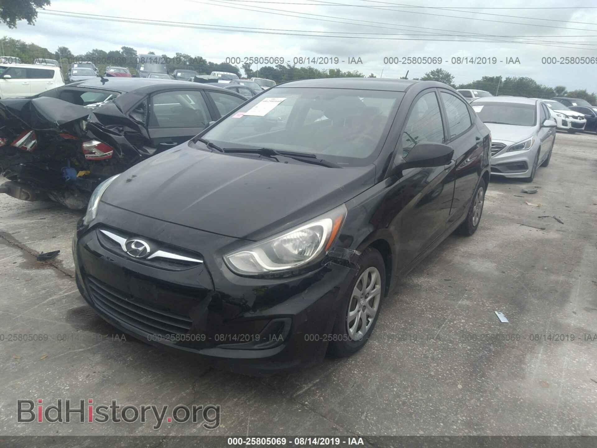 2013 HYUNDAI ACCENT - VIN: KMHCT4AE4DU584788 - Фото 2